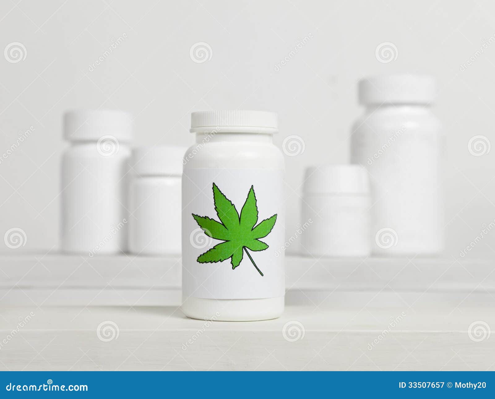 Medical Marijuana stock image. Image of bottle, white - 33507657