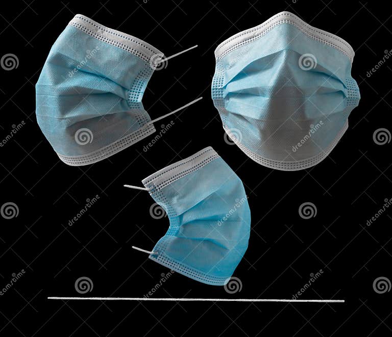 Medical Mask Set With Medical Mask Template From Different Sides medical-mask-set-with-medical-mask-template-from-different-sides