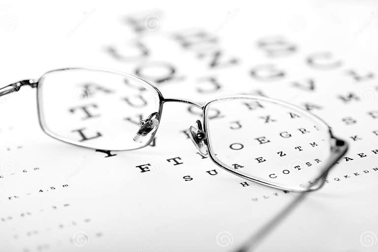 Medical optics concept stock photo. Image of focus, glasses 14857784