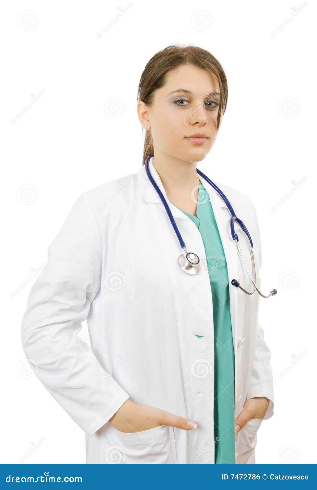 Medical personnel stock photo. Image of resident, hospital 7472786