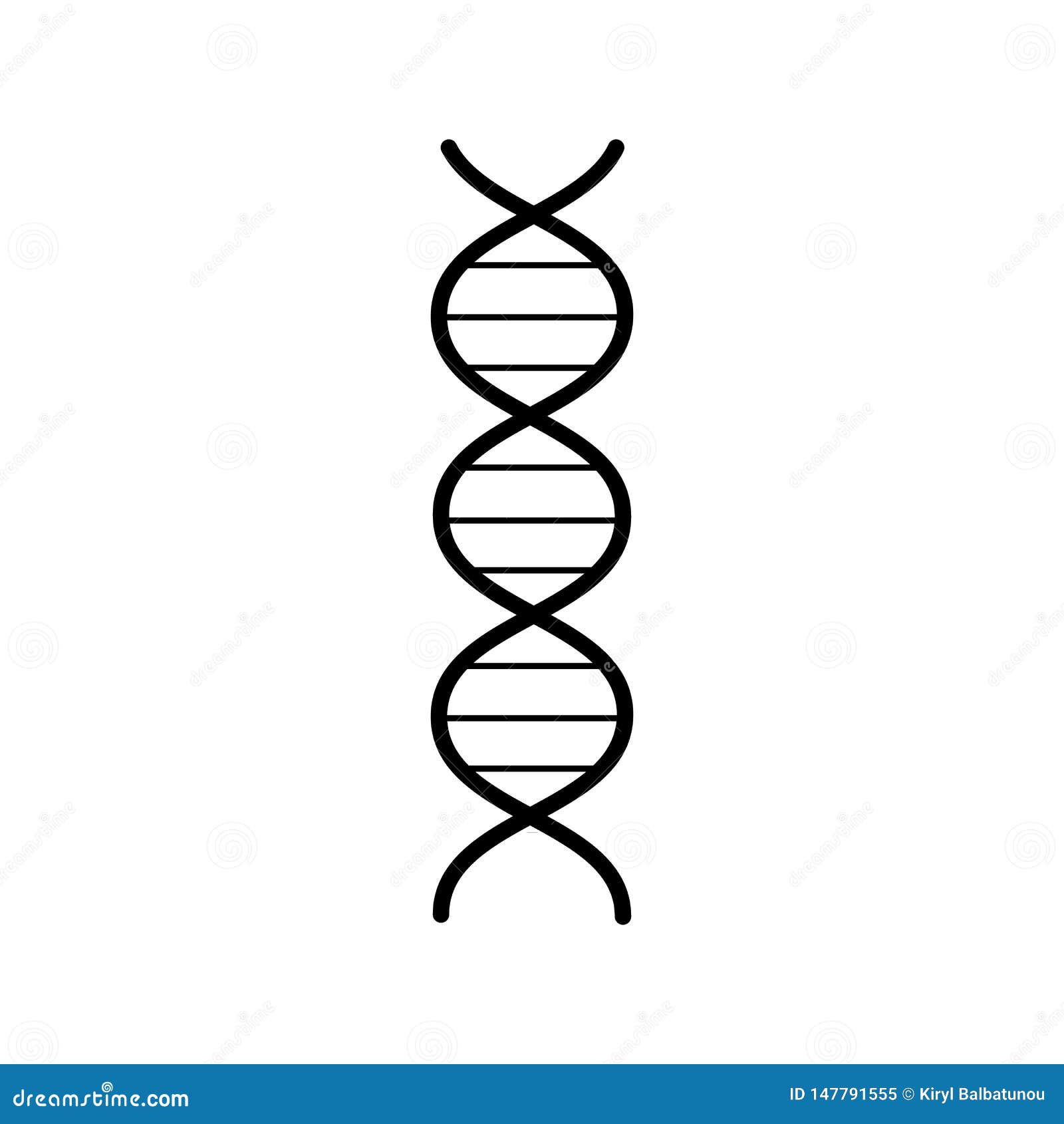 Medical Pharmaceutical Abstract Dna Gene Helix, Simple Black and White ...