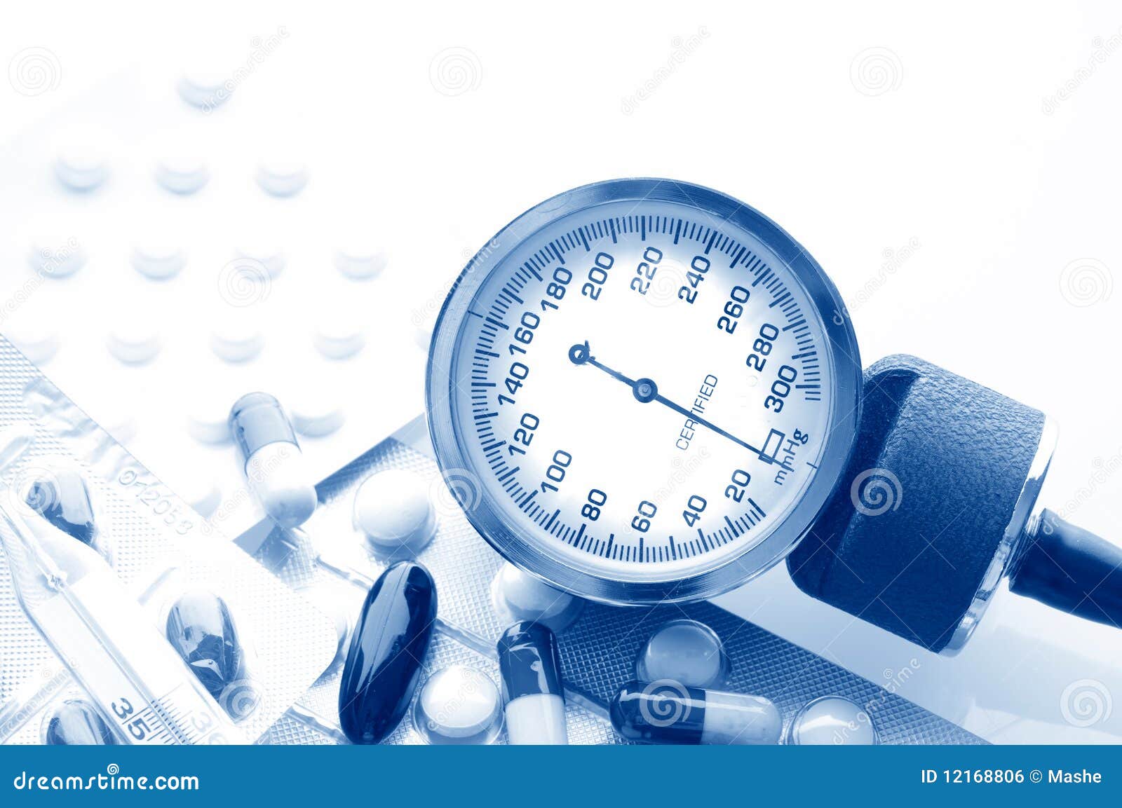 Medical Report and Sphygmomanometer Stock Photo Image of surgeon