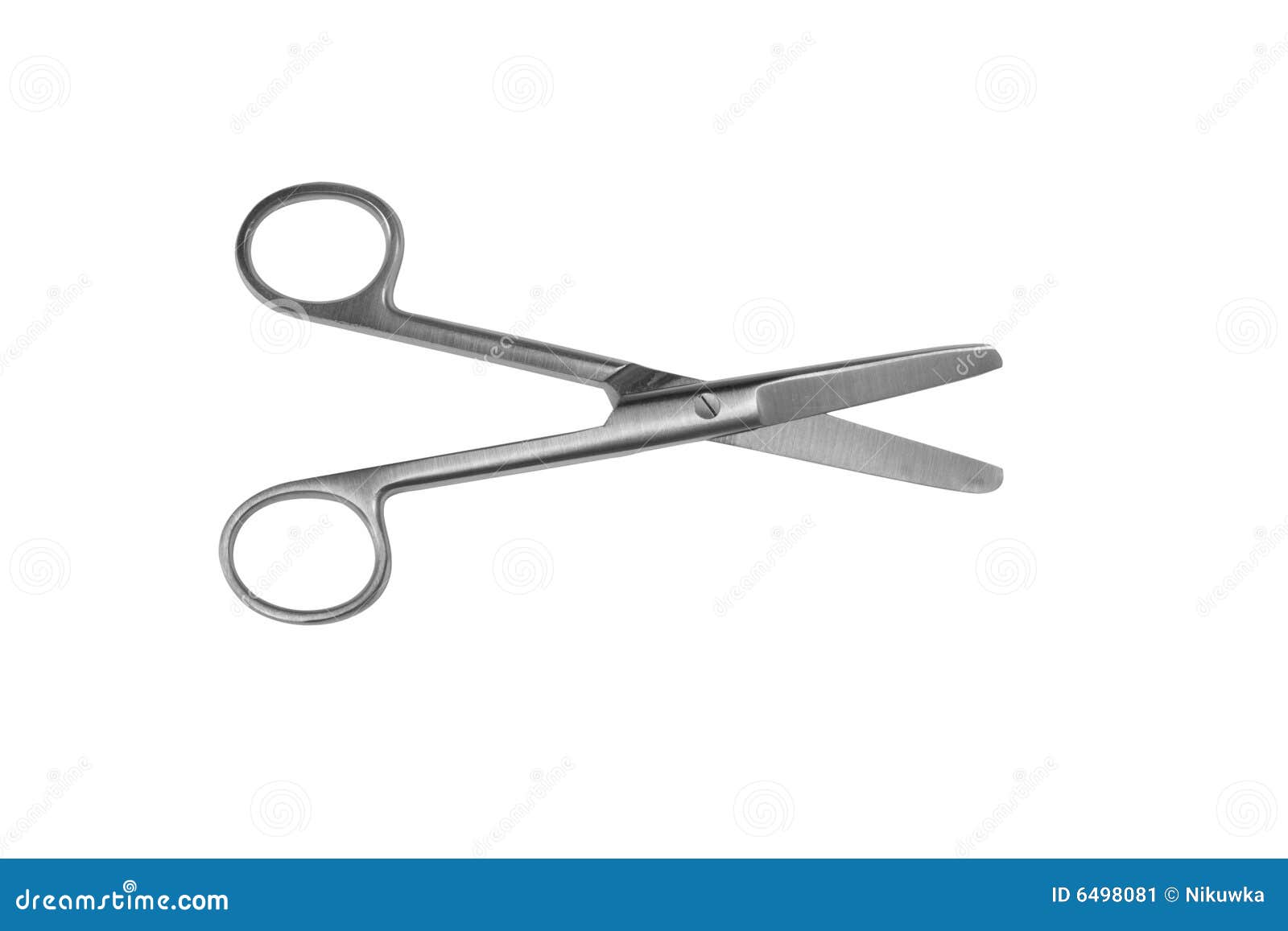 Medical scissors stock image. Image of surgeon, chrome - 6498081