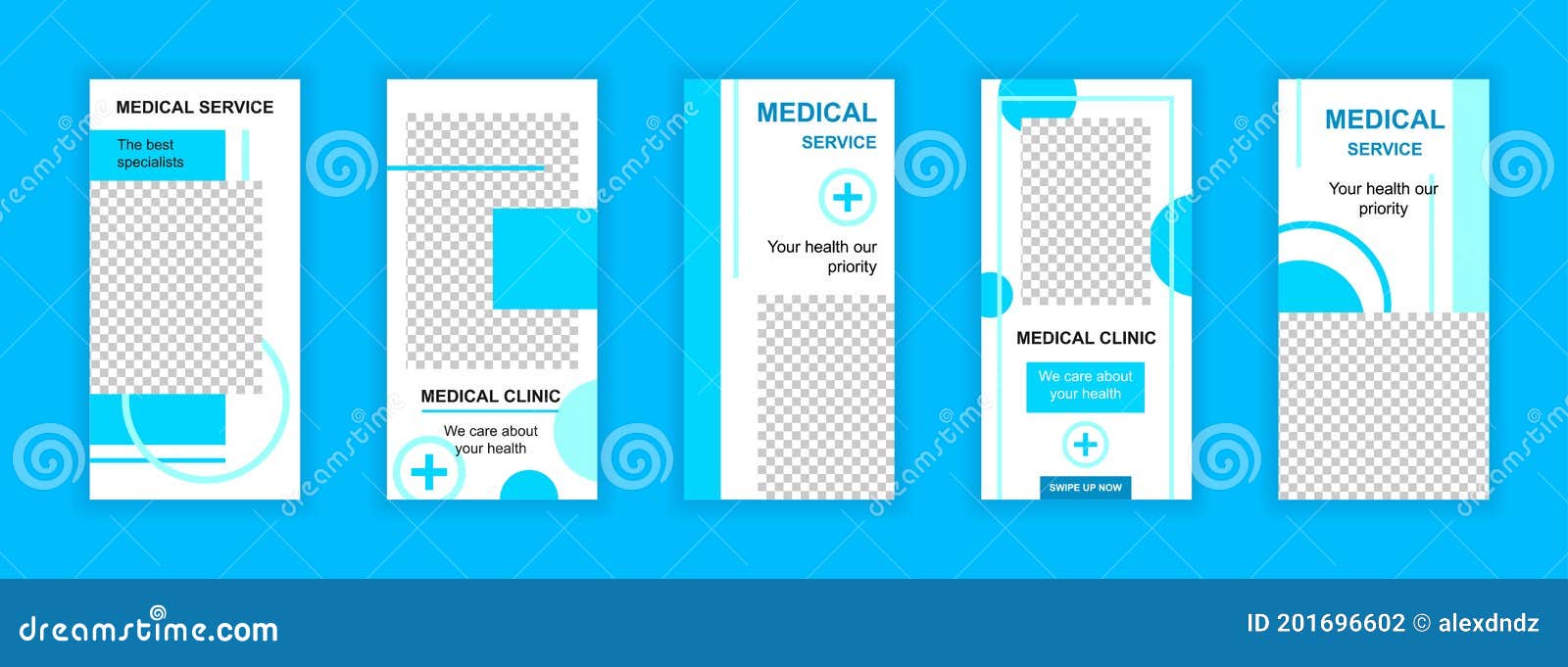 medical service templates for insta story