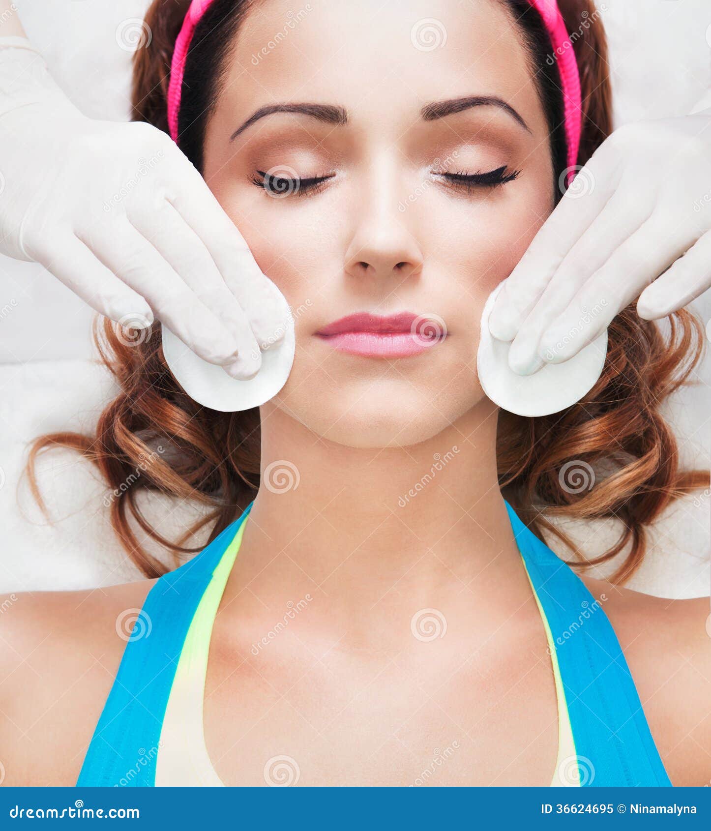 Medical Spa Centrumbehandeling Stock Afbeelding Image of vrij, reinig