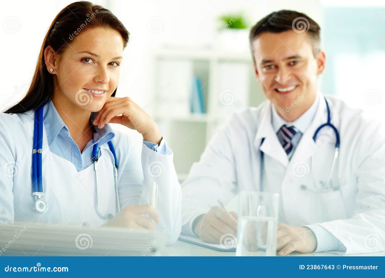 Medical specialists stock image. Image of employment 23867643