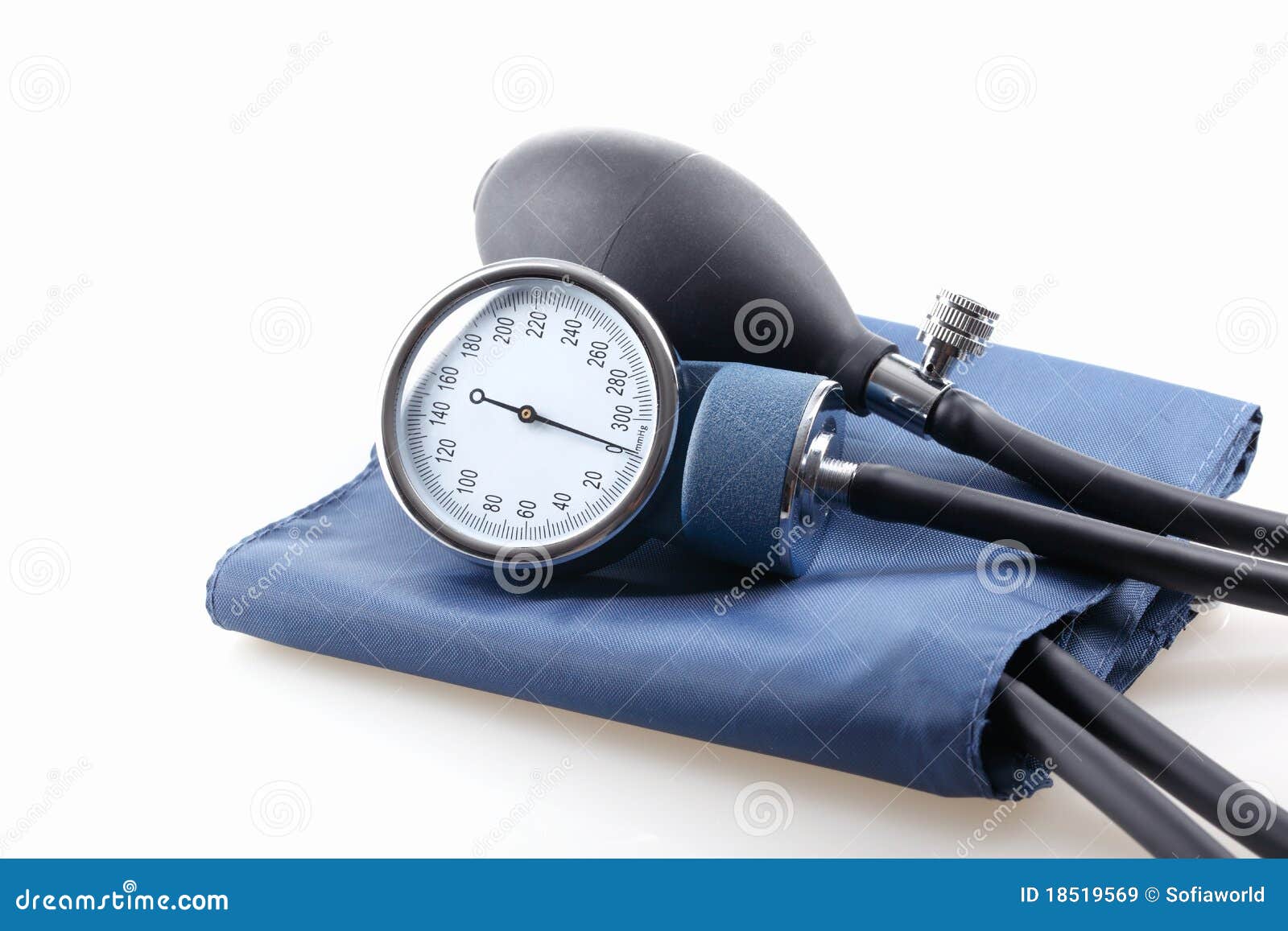 Medical sphygmomanometer stock image. Image of pressure 18519569