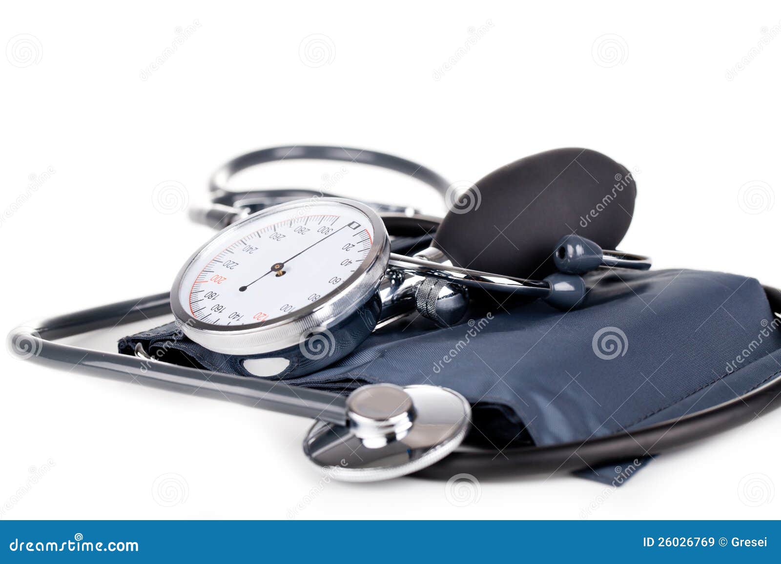Medical sphygmomanometer stock image. Image of heartbeat 26026769