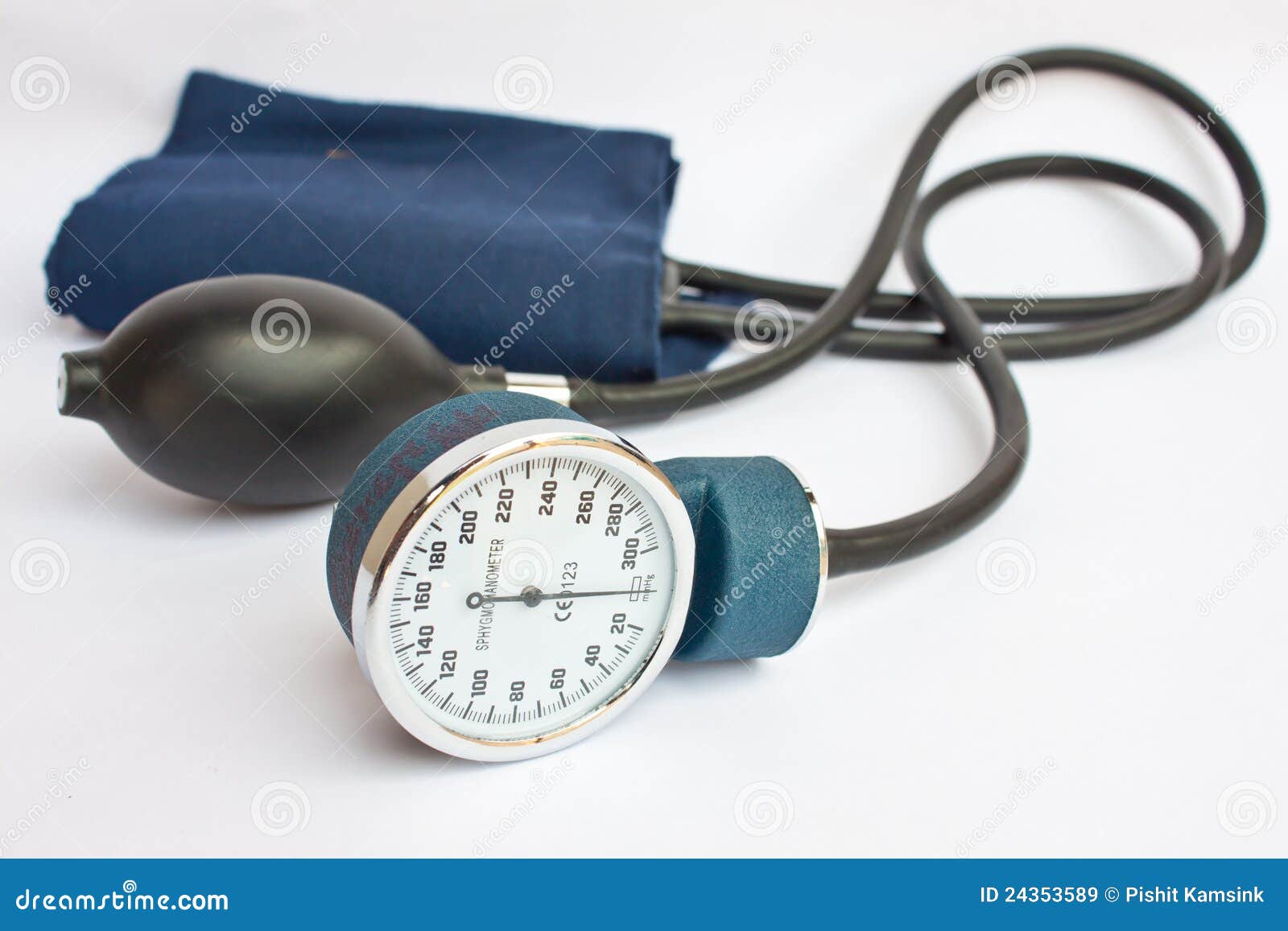 Medical Sphygmomanometer For Pressure Control Stock Image Image of
