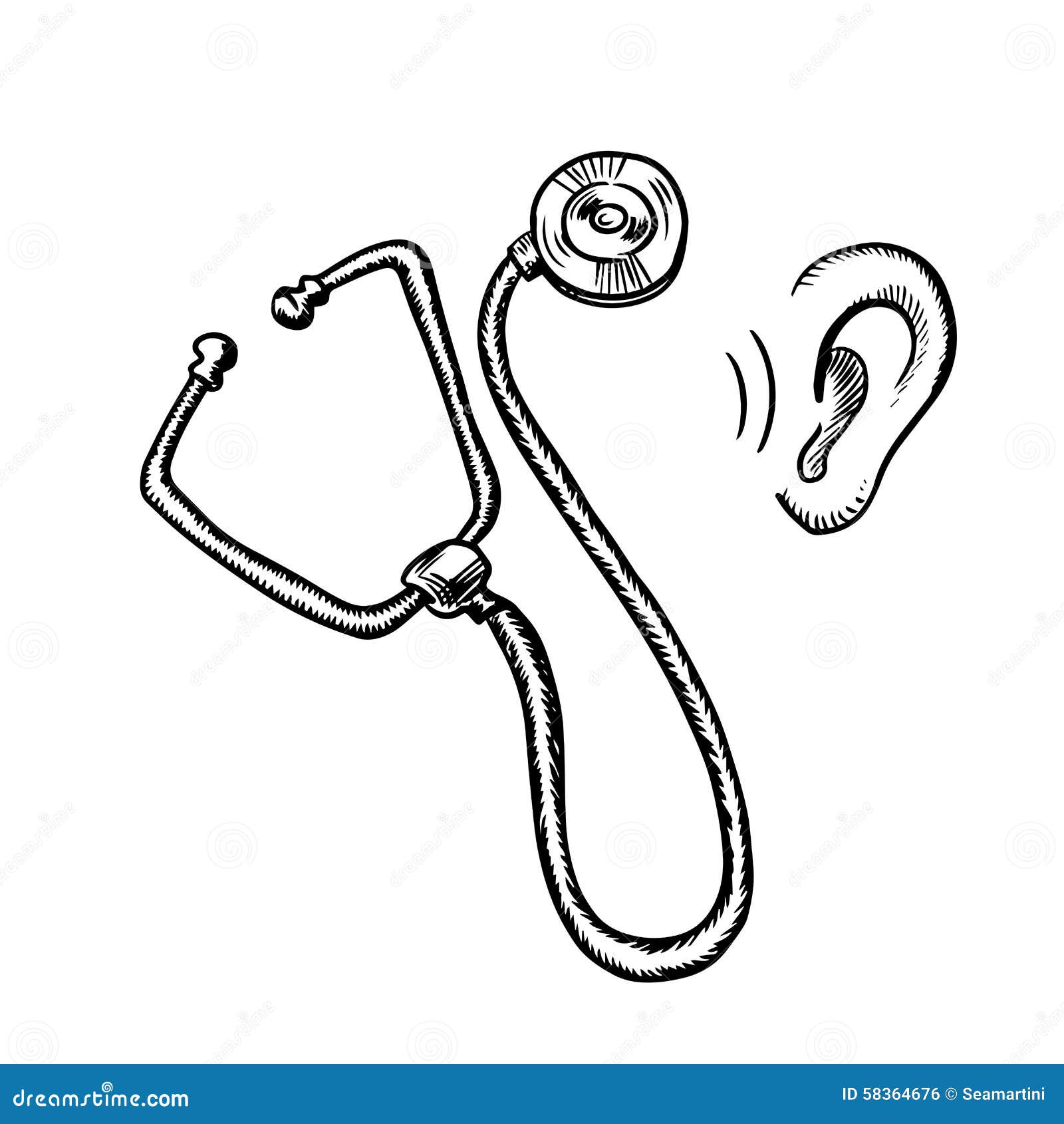 https://thumbs.dreamstime.com/z/medical-stethoscope-human-ear-sketch-isolated-white-background-healthcare-medicine-design-58364676.jpg