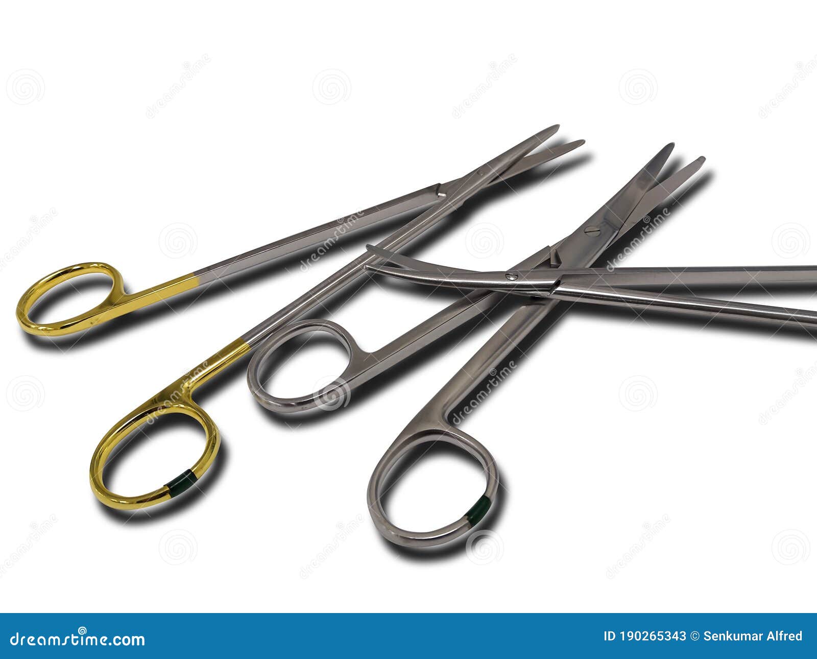 Medical Surgical Scissors stock image. Image of isolated - 190265343