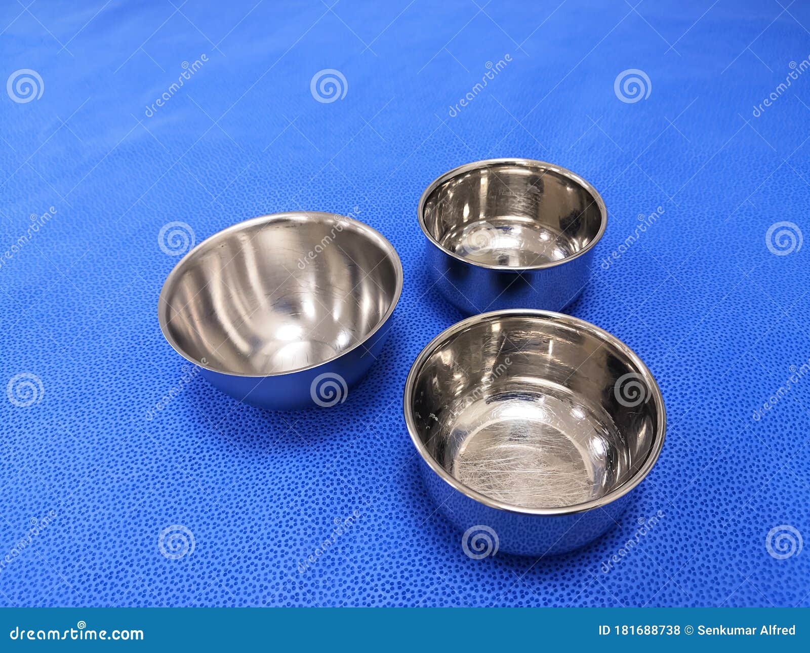 Medical And Surgical Solution Bowls Stock Photography CartoonDealer