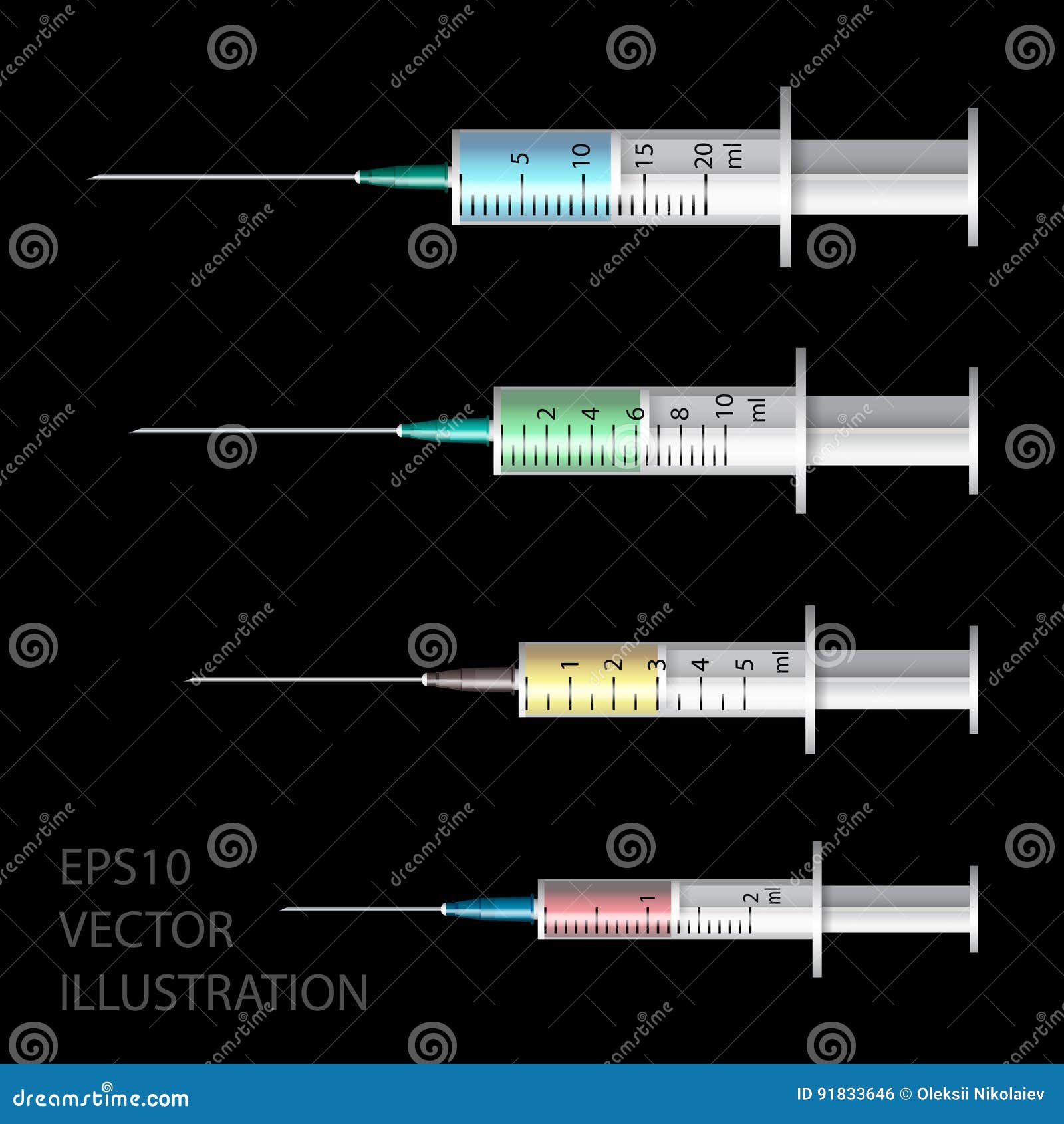 clipart injection needle sizes