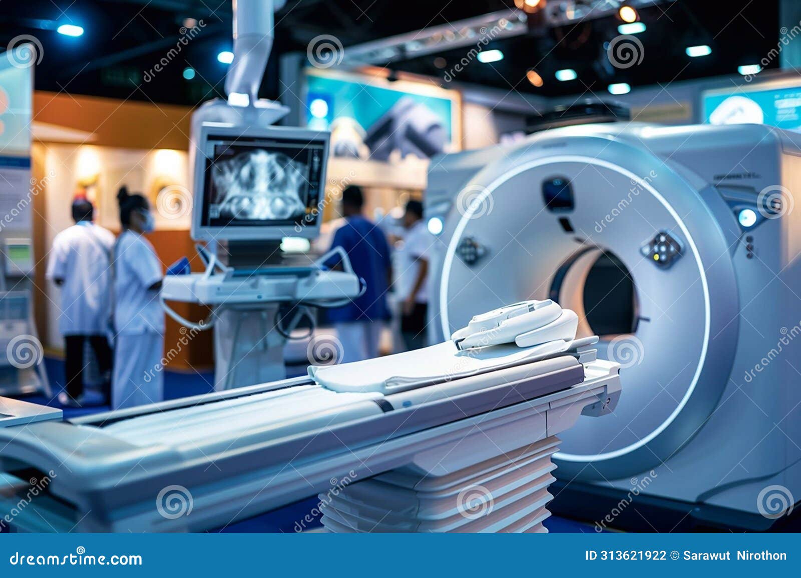 medical technology, showcase cutting-edge medical equipment, mri, machines, robotic surgical systems
