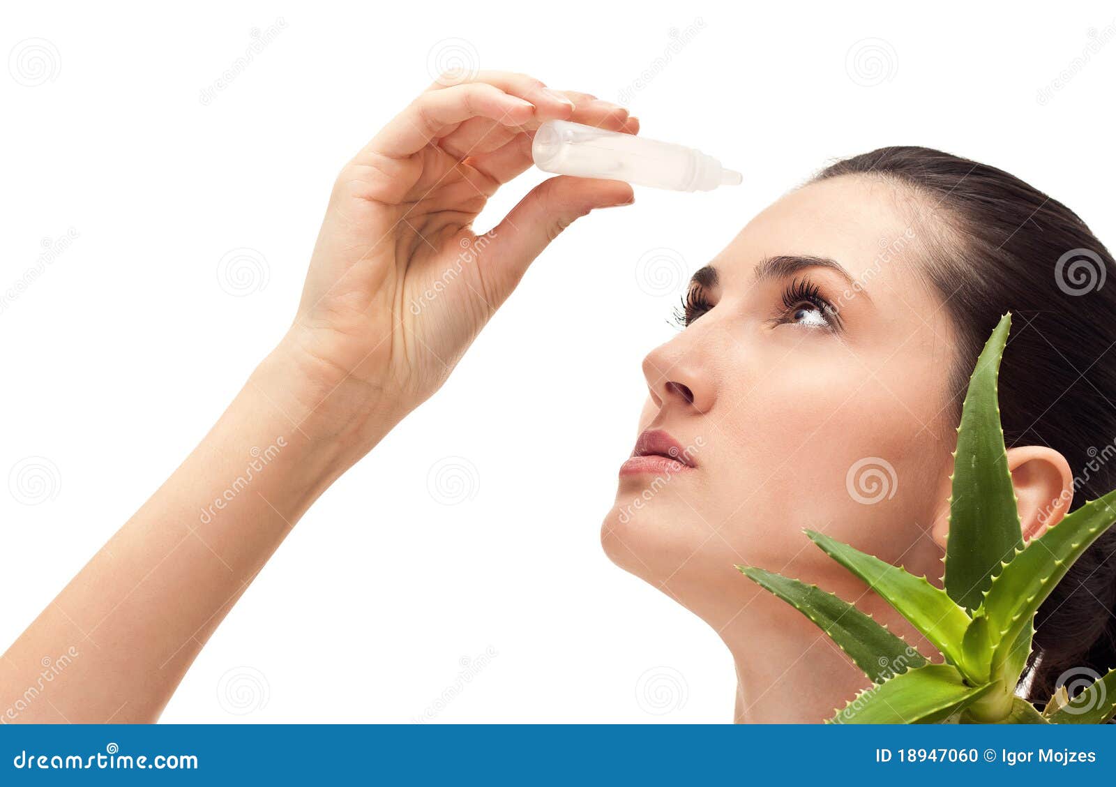 Medical therapy of eyes stock photo. Image of face, eyesight 18947060