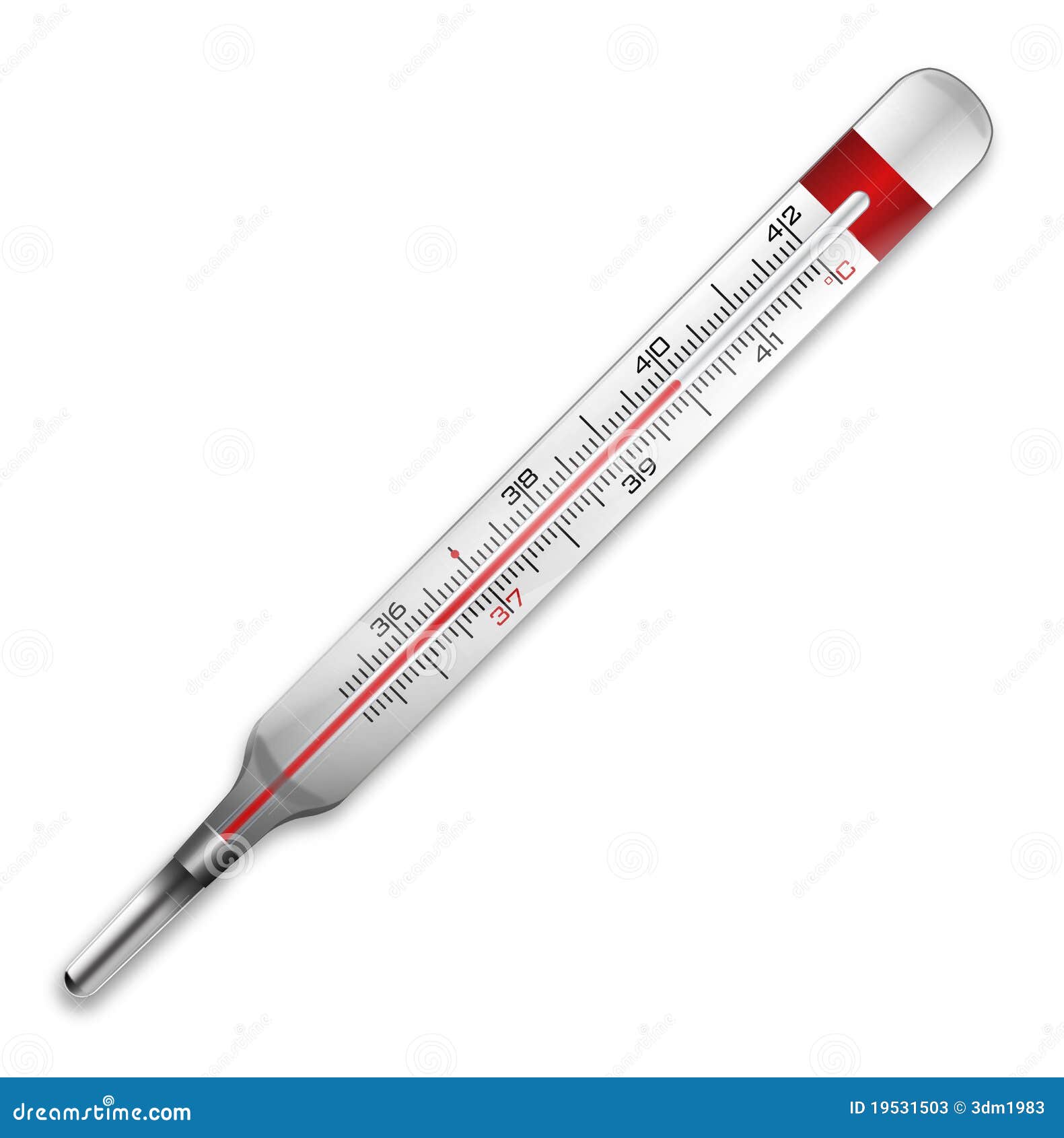 medical thermometer clipart