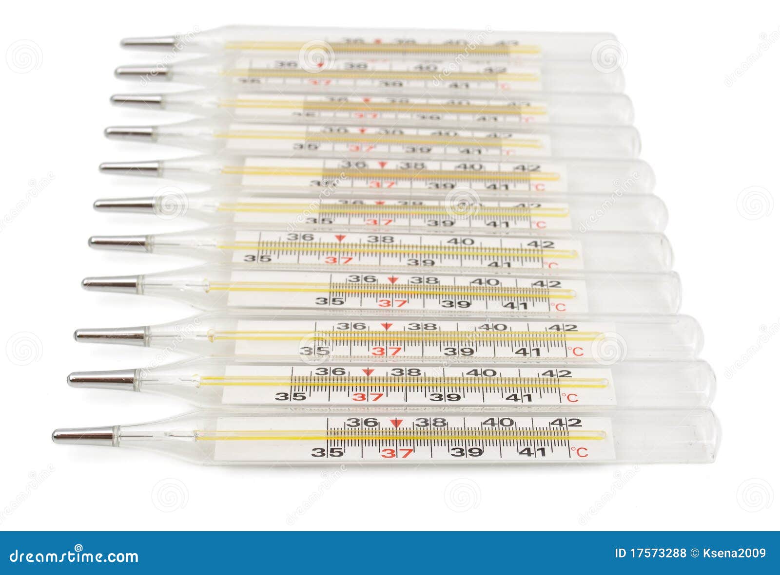 Medical thermometers stock photo. Image of instrument 17573288