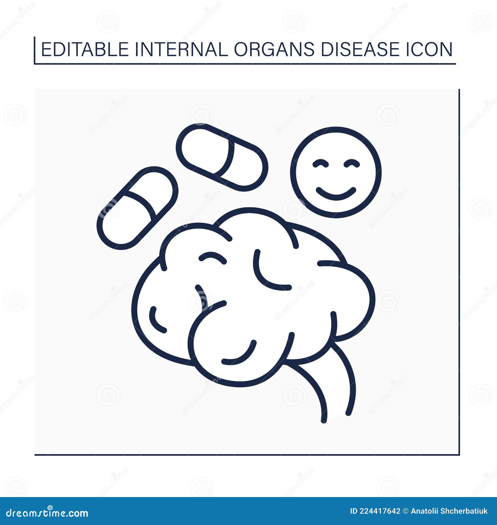 medical treatment line icon