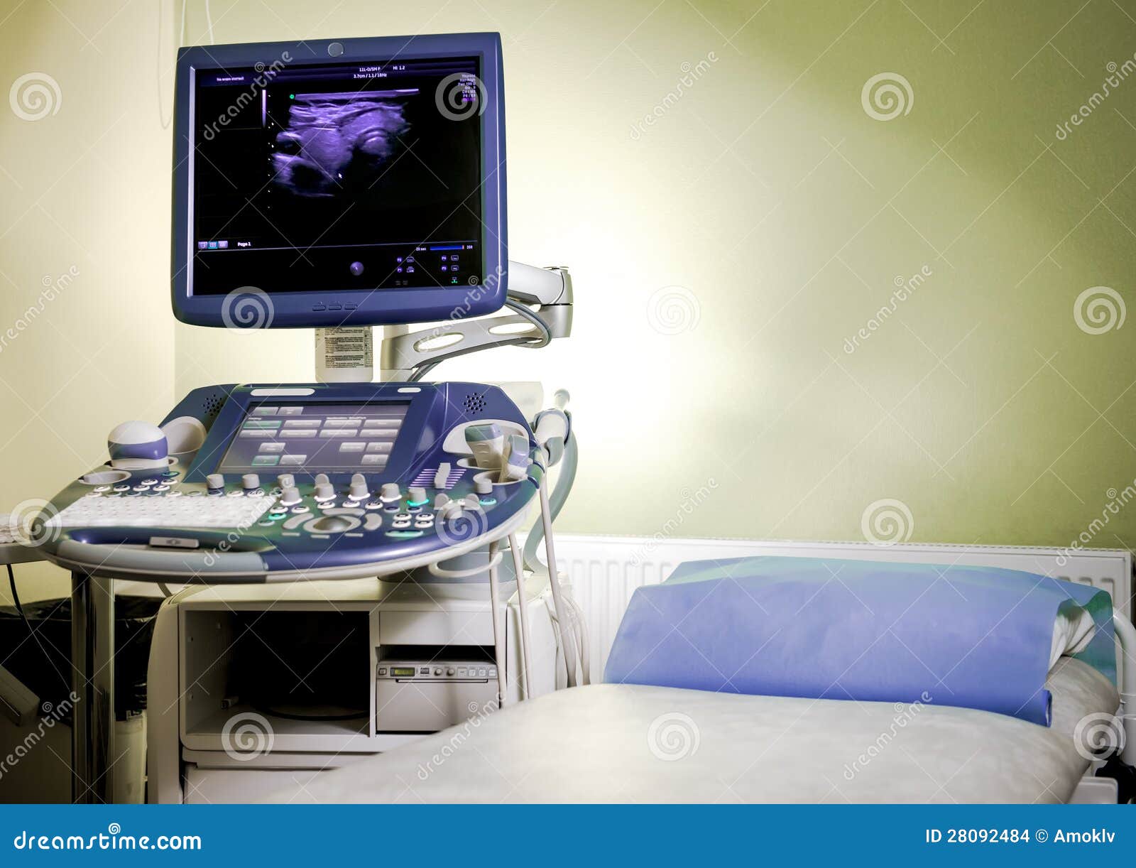 Medical Ultrasonography Machine Stock Images Image 28092484
