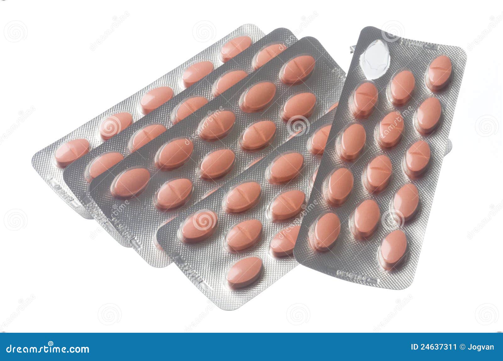 Medication in Blister Packs Stock Image Image of medication, concepts