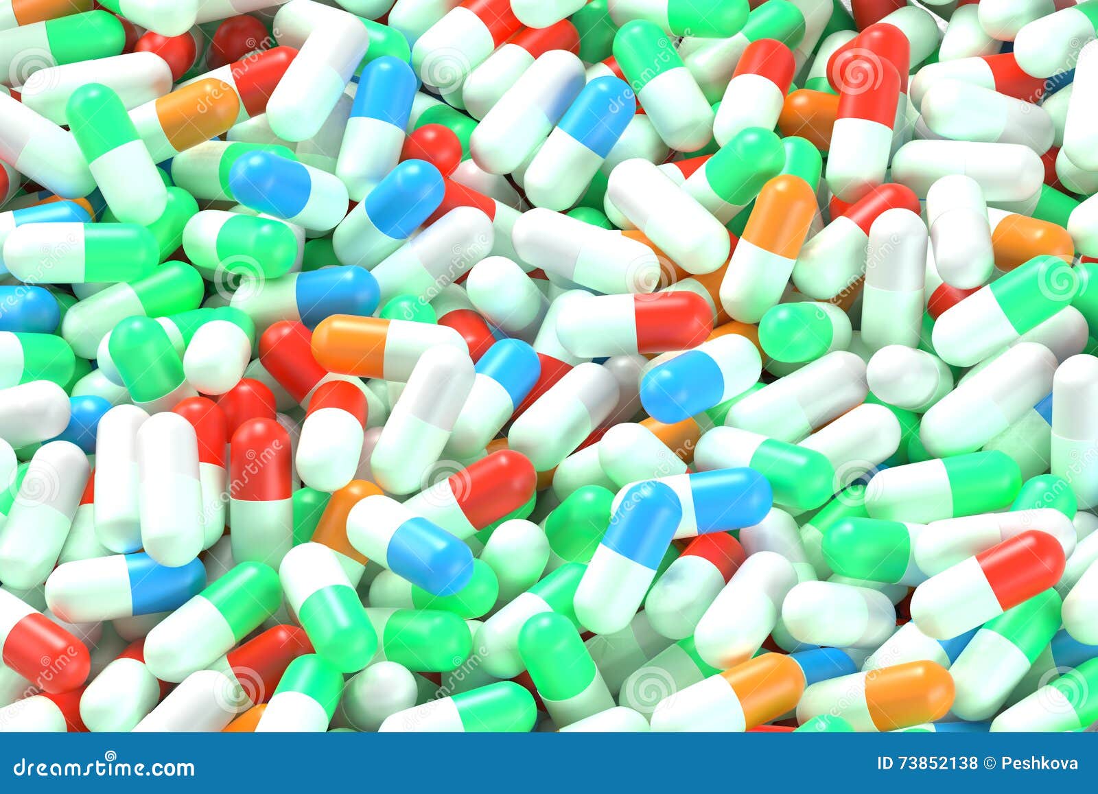 Medication capsules stock illustration. Illustration of medicament