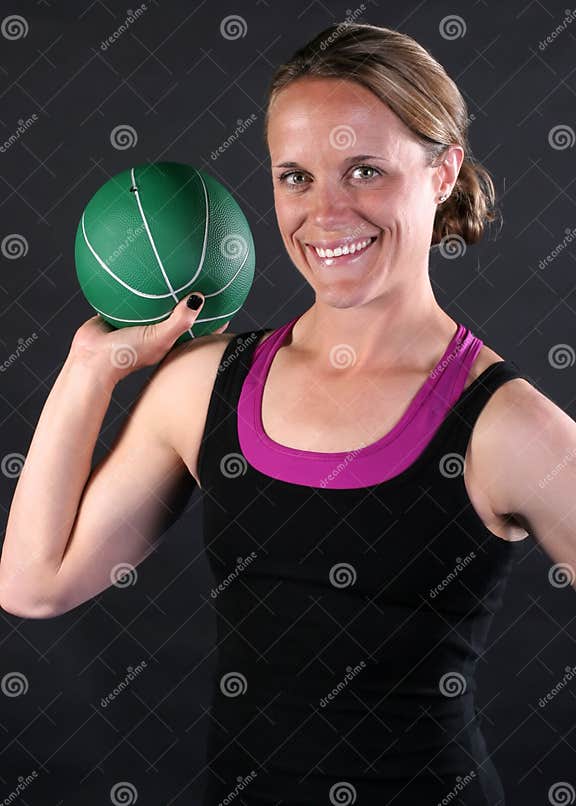 Medicine Ball Time stock photo. Image of tank, heath 19571608