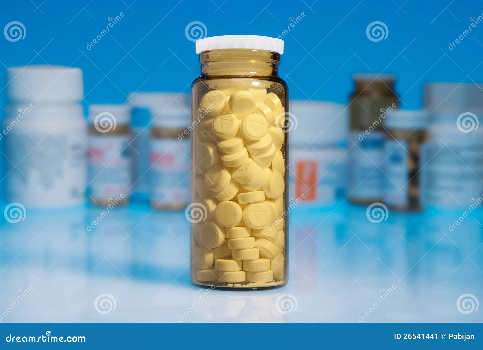 Medicine bottles stock image. Image of pills, capsule 26541441