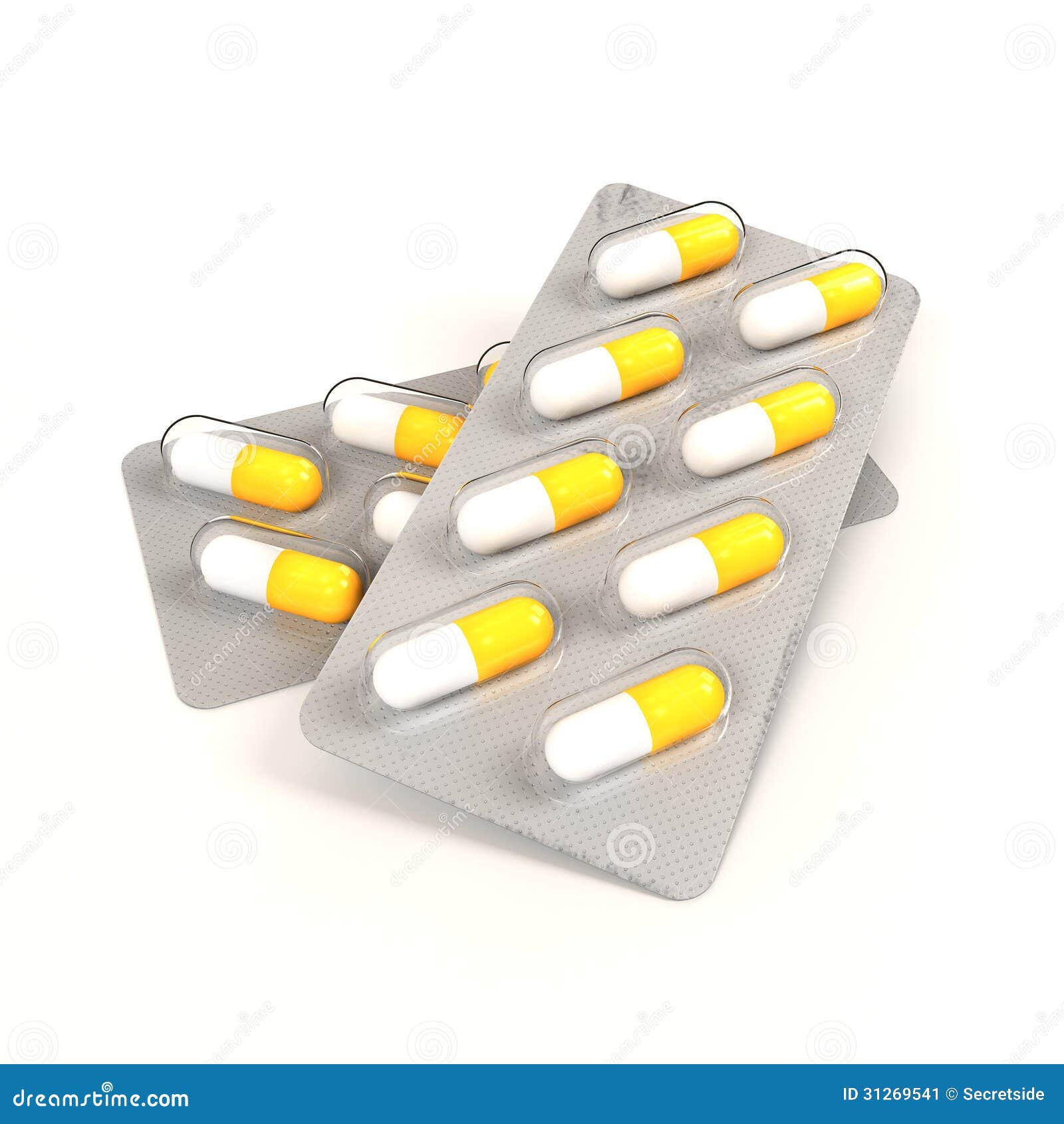 Medicine capsule blisters stock image. Image of cure 31269541