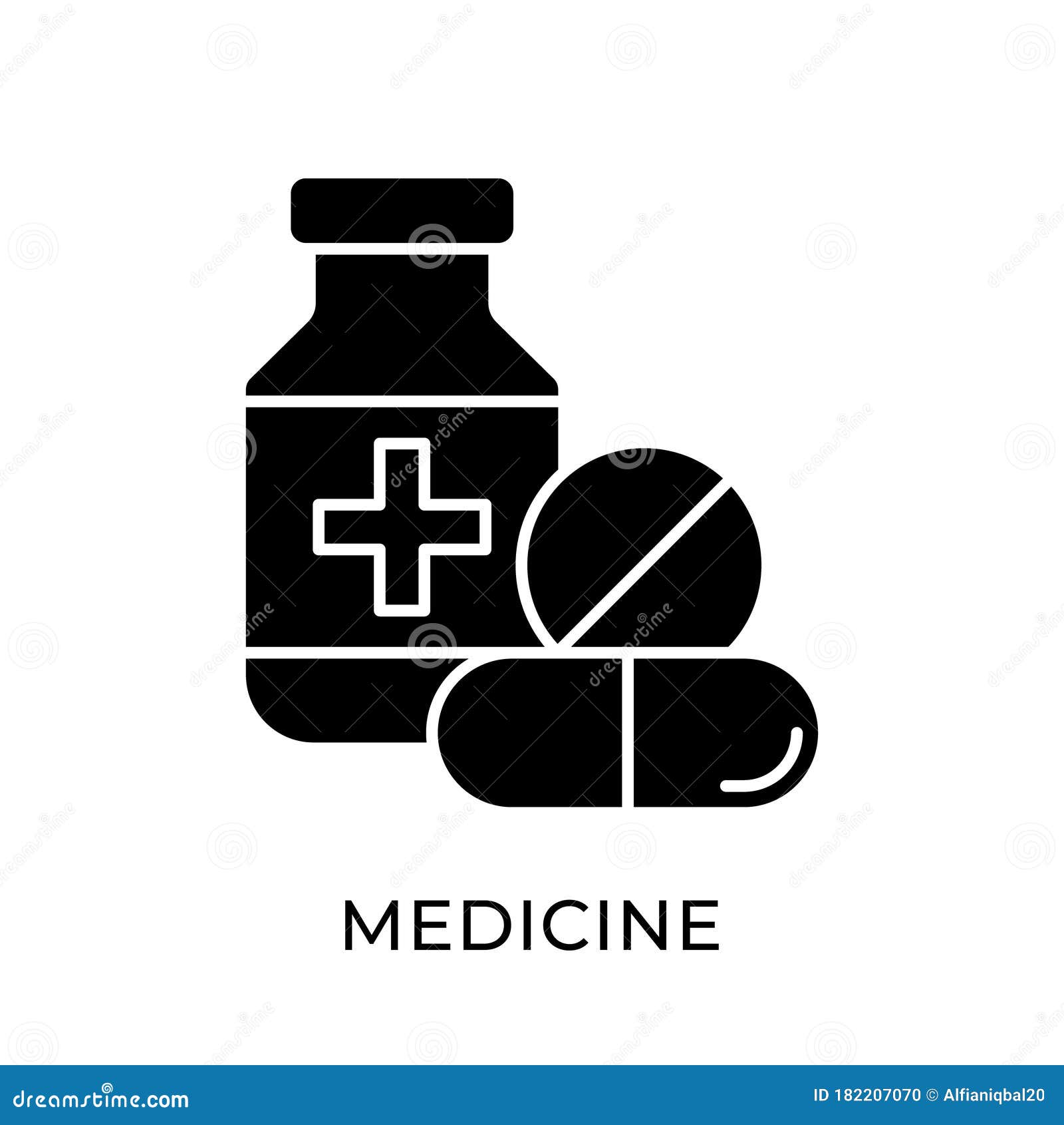 Medicine Icon Vector Illustration Medicine Vector Illustration