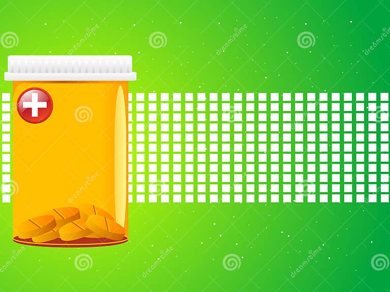 Medicine in jar stock illustration. Illustration of health 5453634