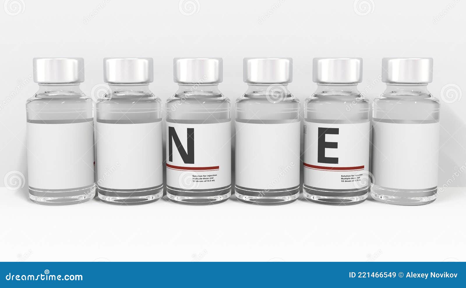 Medicine Vials Compose DANGER Text, Conceptual 3d Animation Stock Video