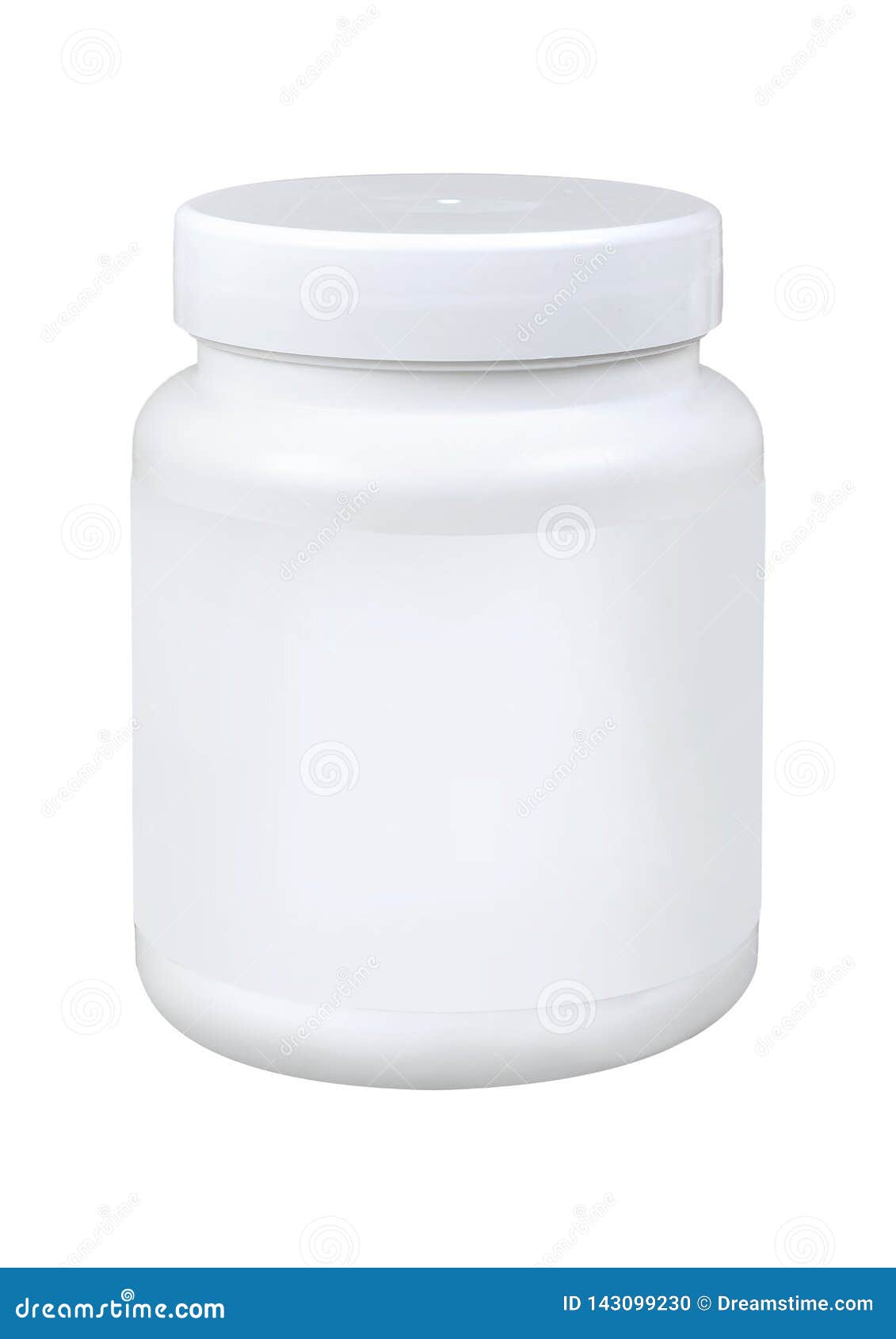 Download Medicine White Pill Bottle Isolated On A White Background Stock Photo - Image of medicament ...