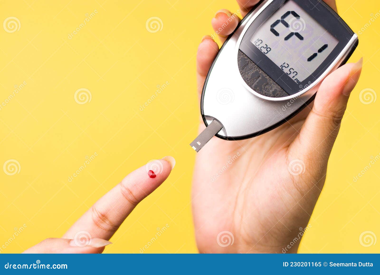 Medidor De Glucosa En La Sangre, El Valor De Azúcar En La Sangre
