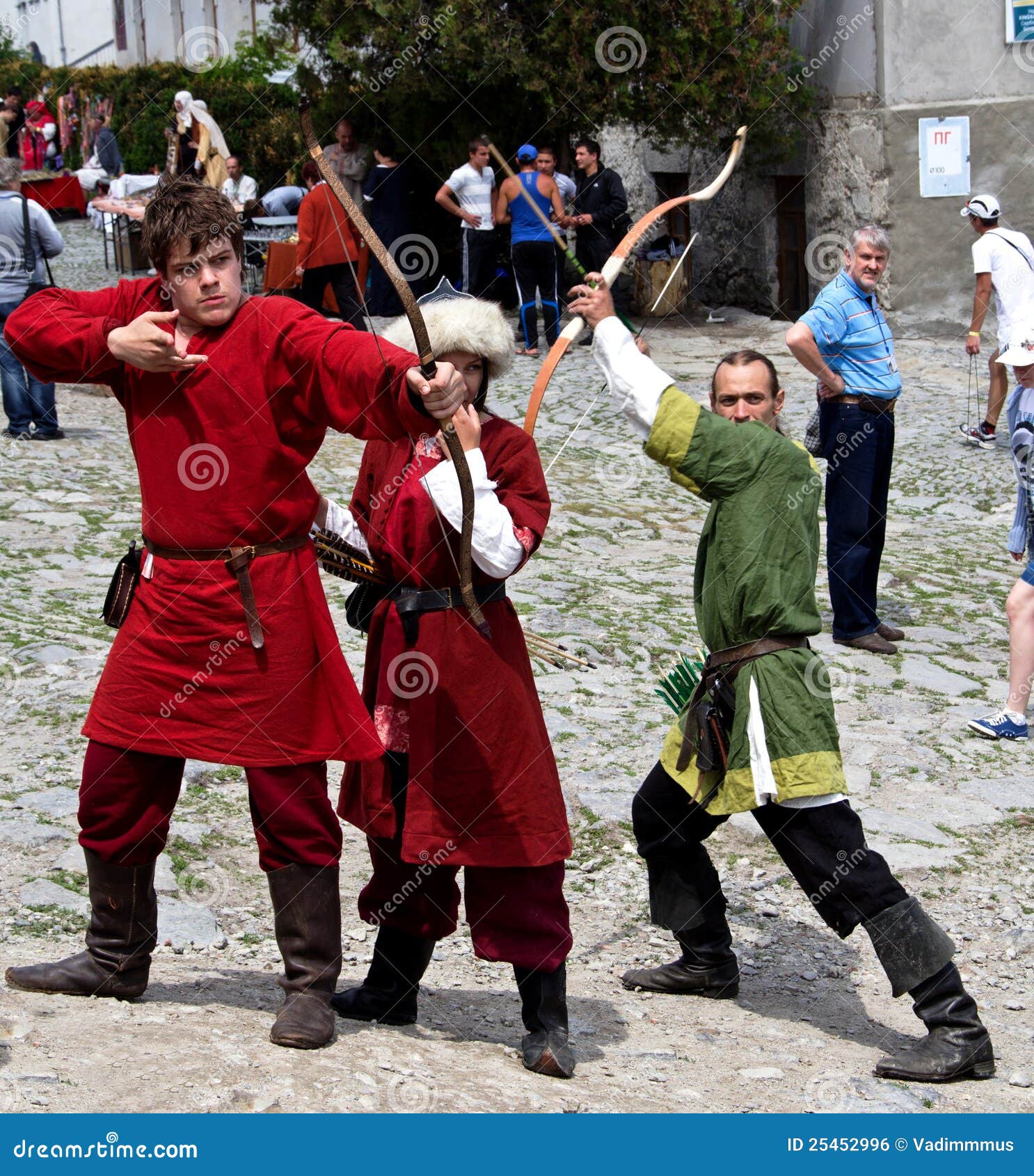 Medieval Archers Editorial Photo 28461233