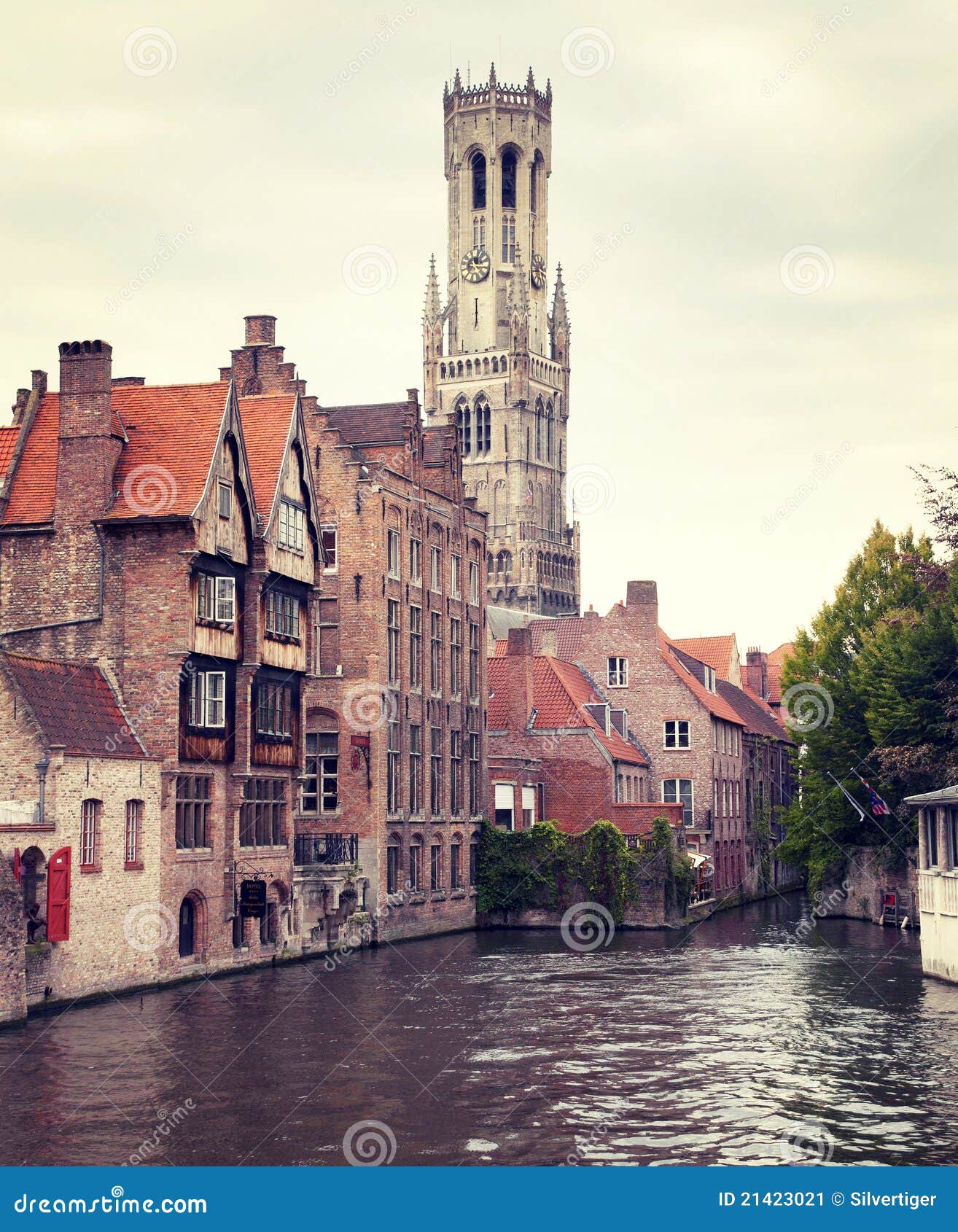 medieval belfry of bruges