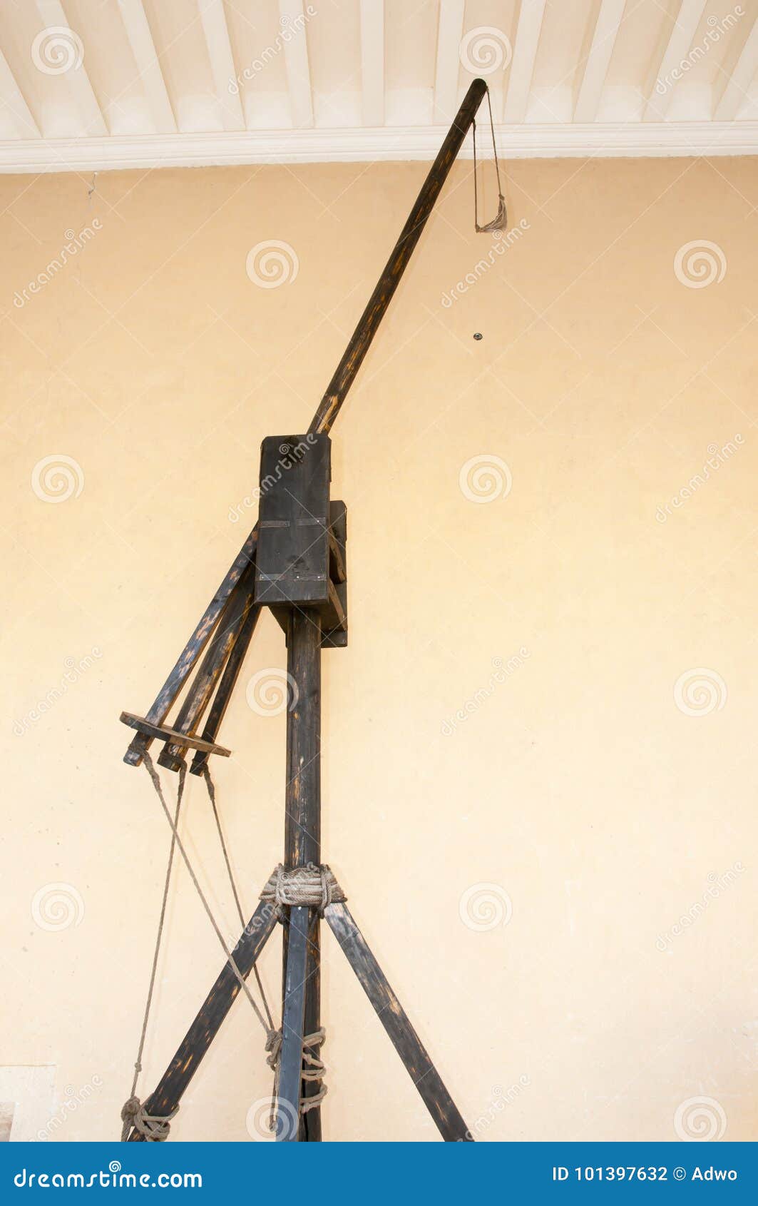 Medieval Catapult stock photo. Image of catapult, historic 101397632