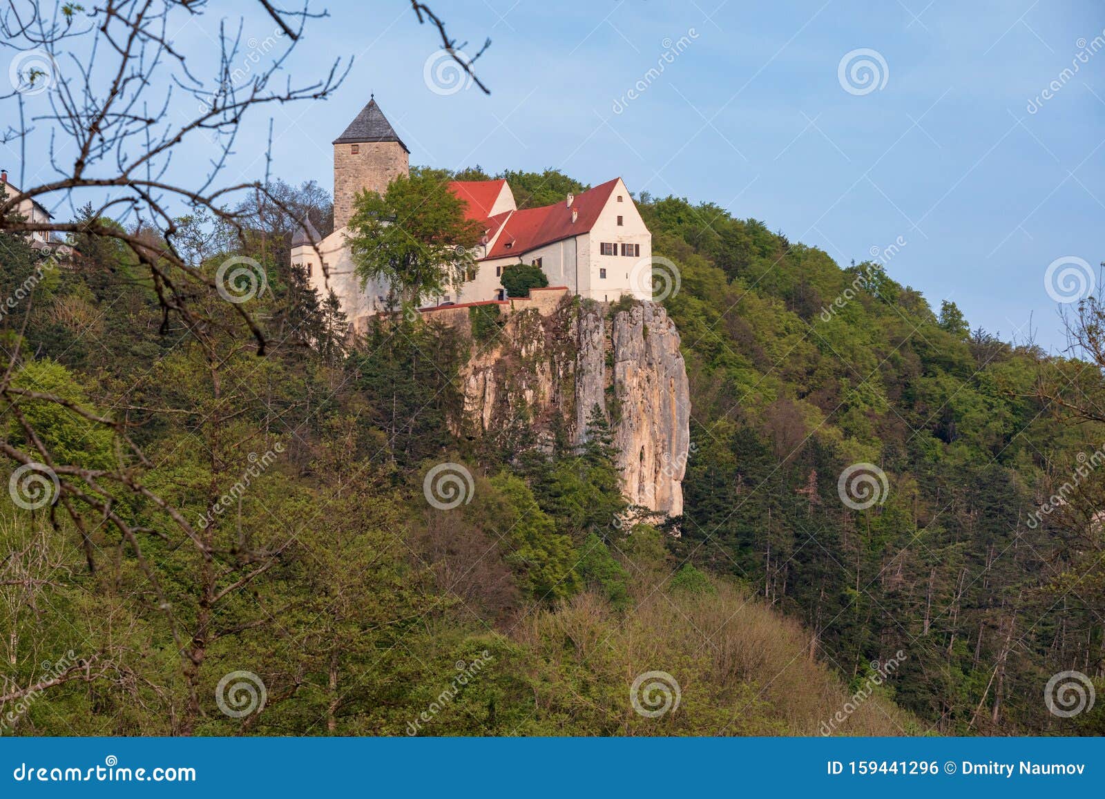 på vegne af regering Spanien Burg Prunn Castle at Altmuhl Valley Nature Park in Bavaria Germany Stock  Photo - Image of altmuhl, naturpark: 159441296