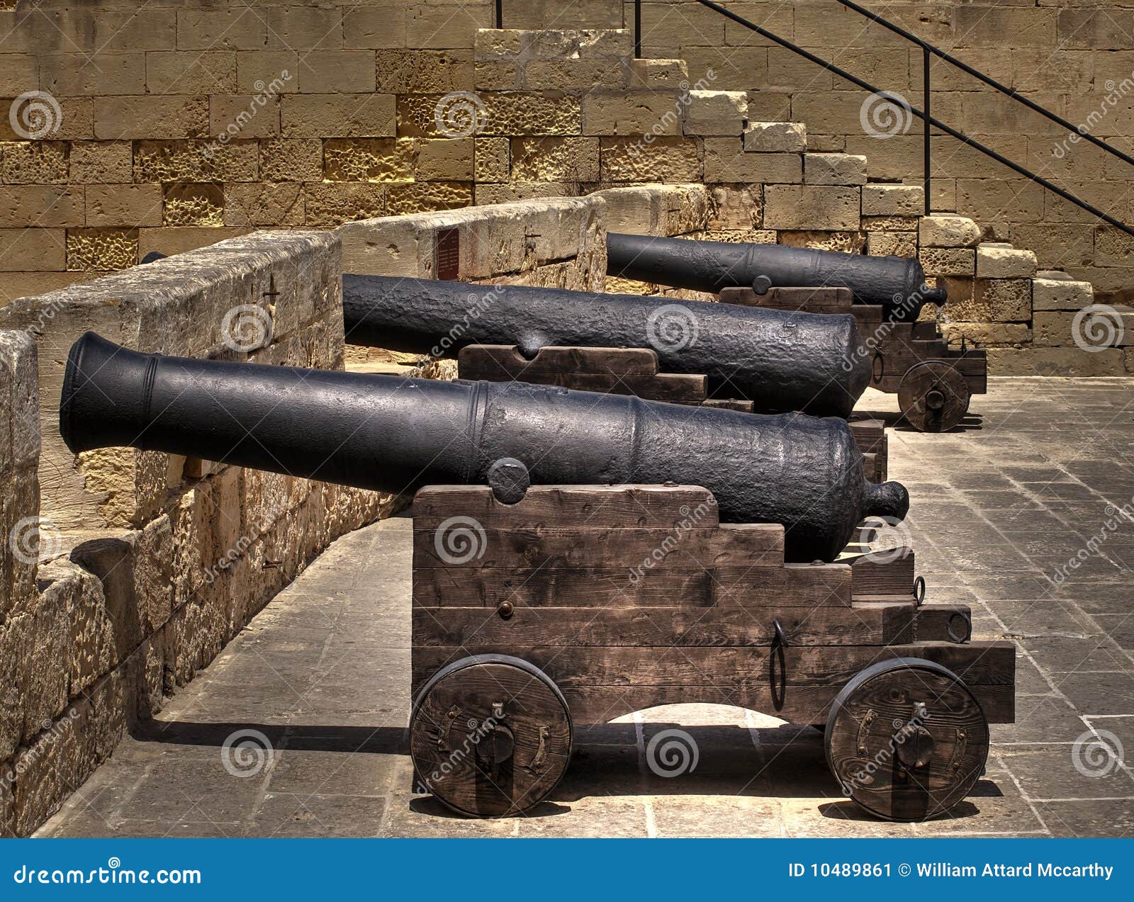 Medieval Cannons stock image. Image of epic, armor, heritage - 10489861