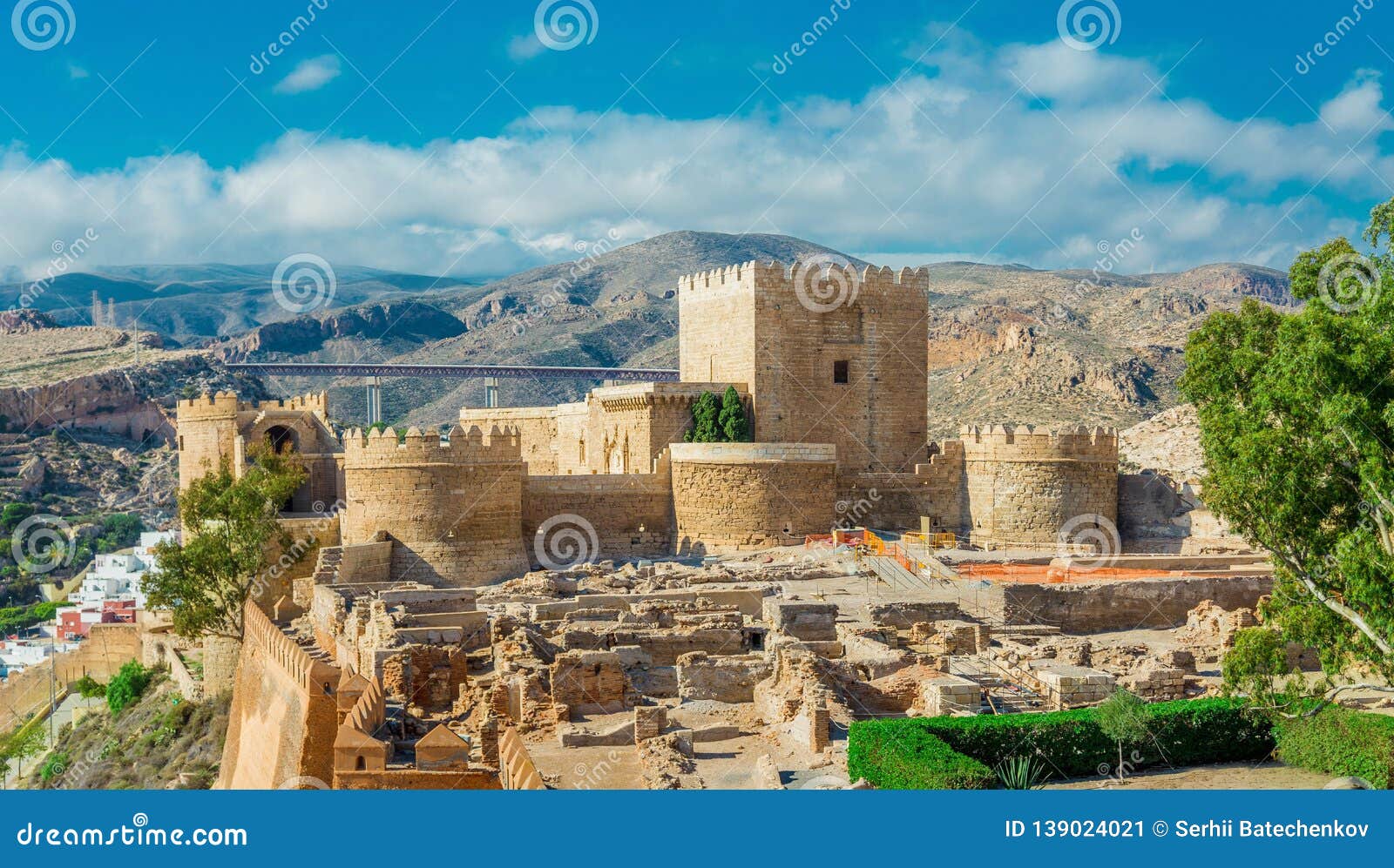 medieval castle alcazaba of almeria, travel sites in andalusia