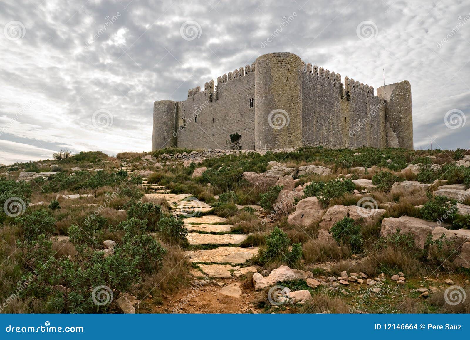 medieval castle of torroella de montgri