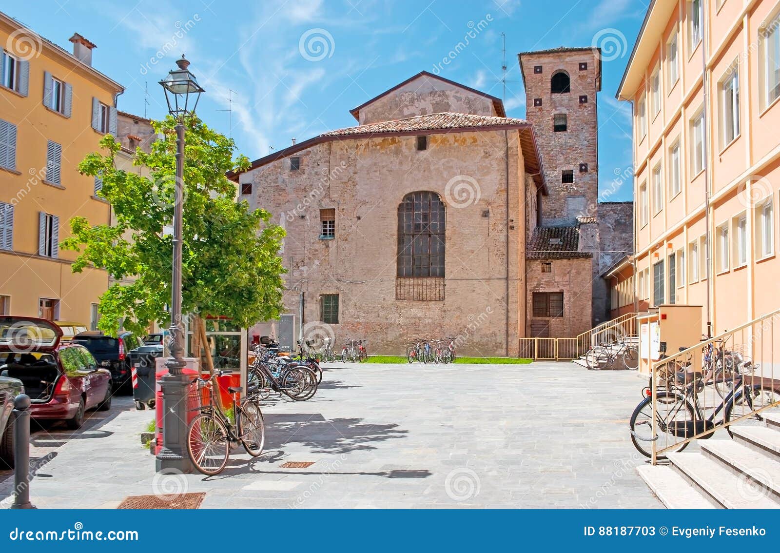 the medieval churches in parma