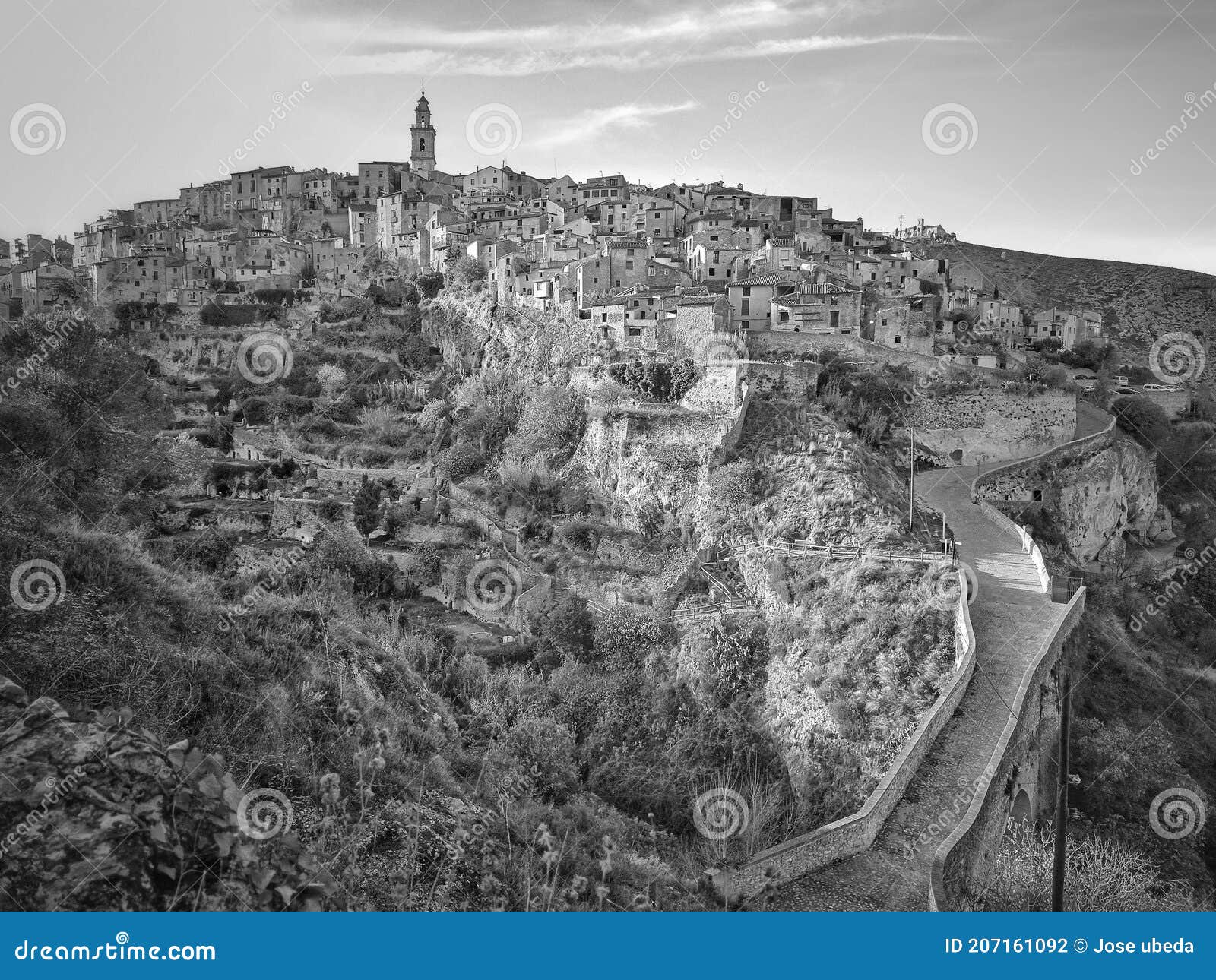 the medieval city of bocairent