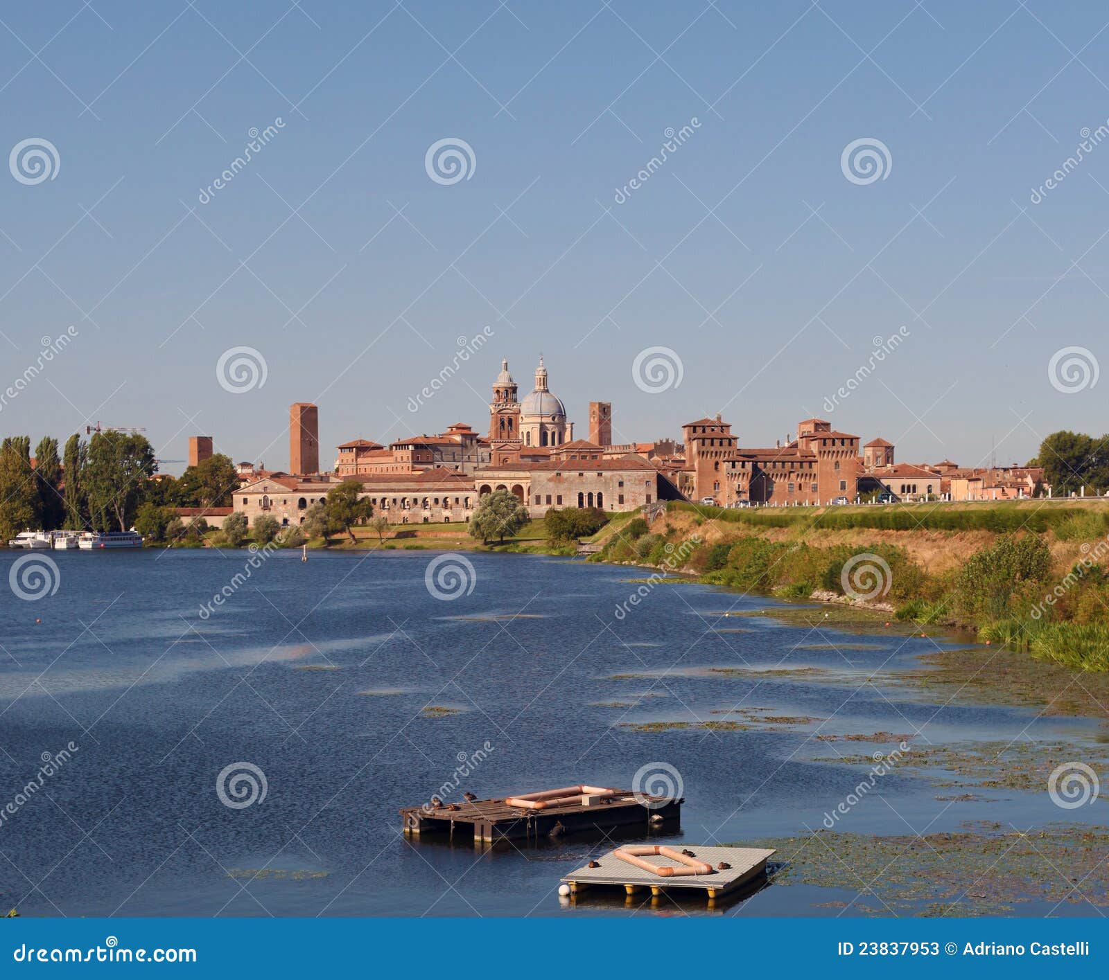 Mantova Italy On A Map Stock Photography 83421128