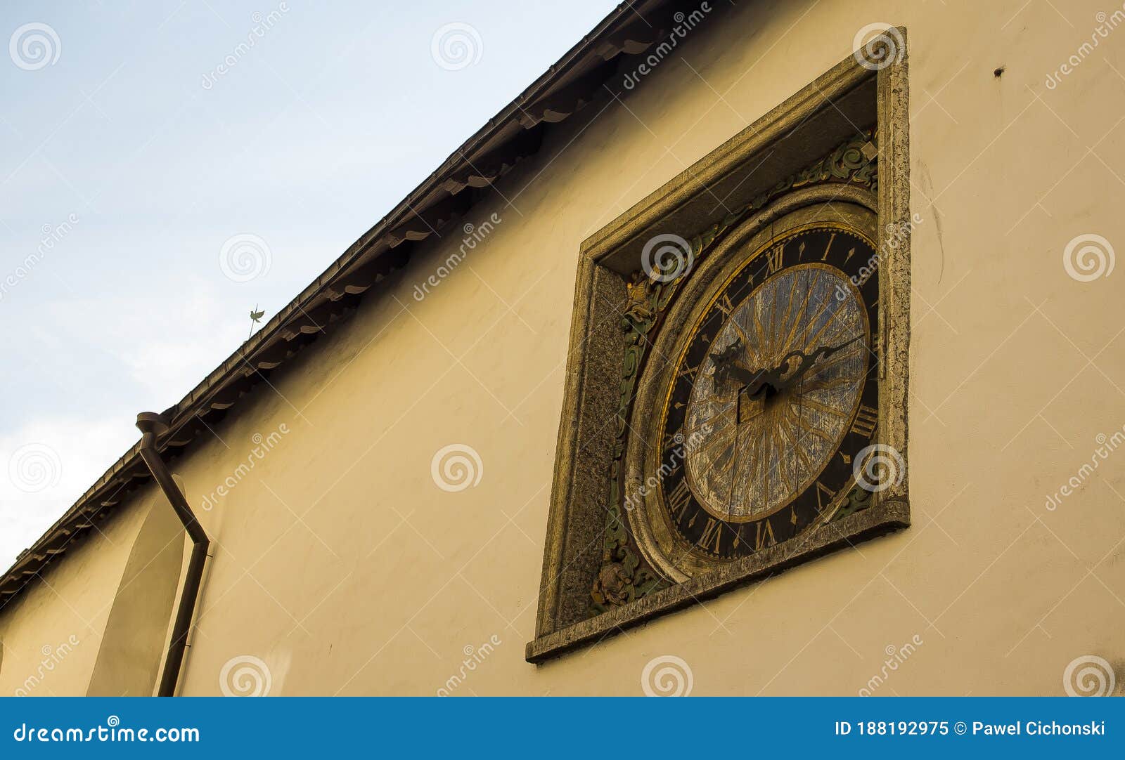 A Medieval Clock in Tallinn Stock Image Image of tallinn, tourism