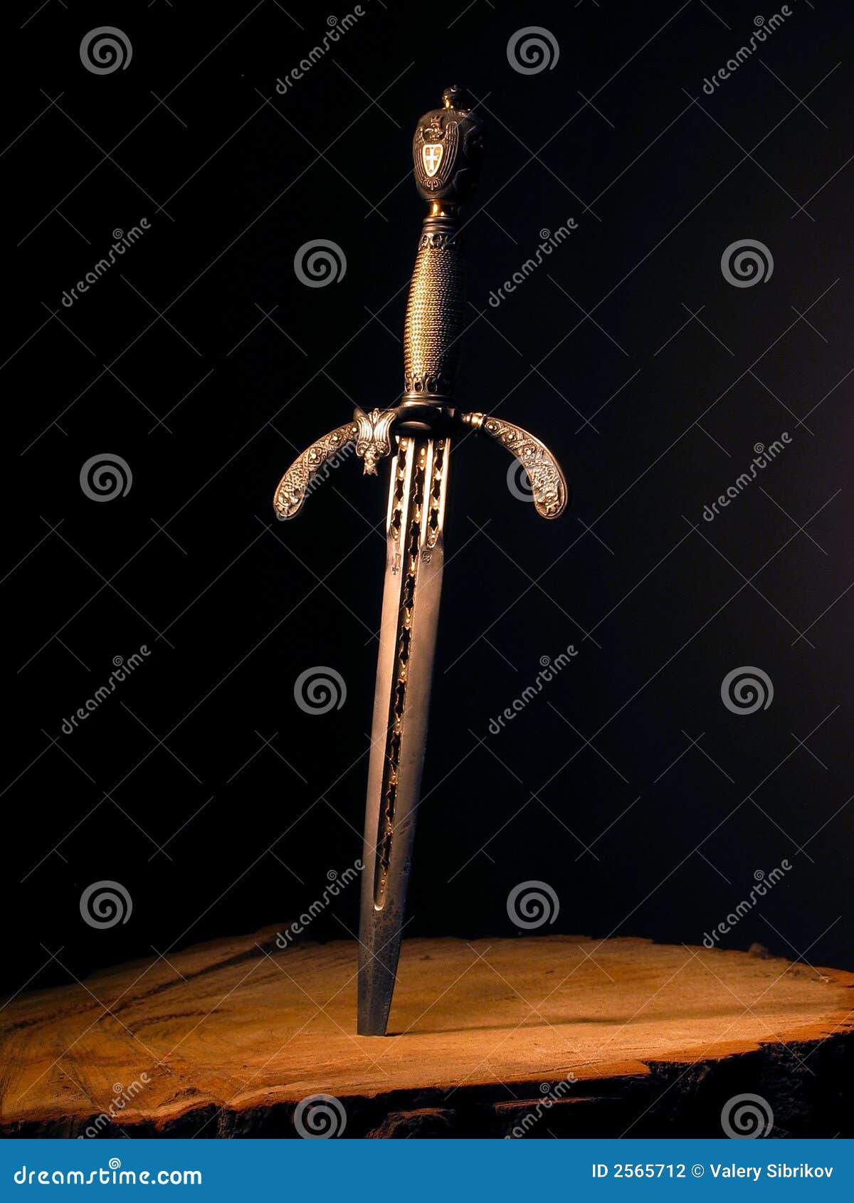 Medieval dagger stock photo. Image of dagger, gift, dangerous 2565712