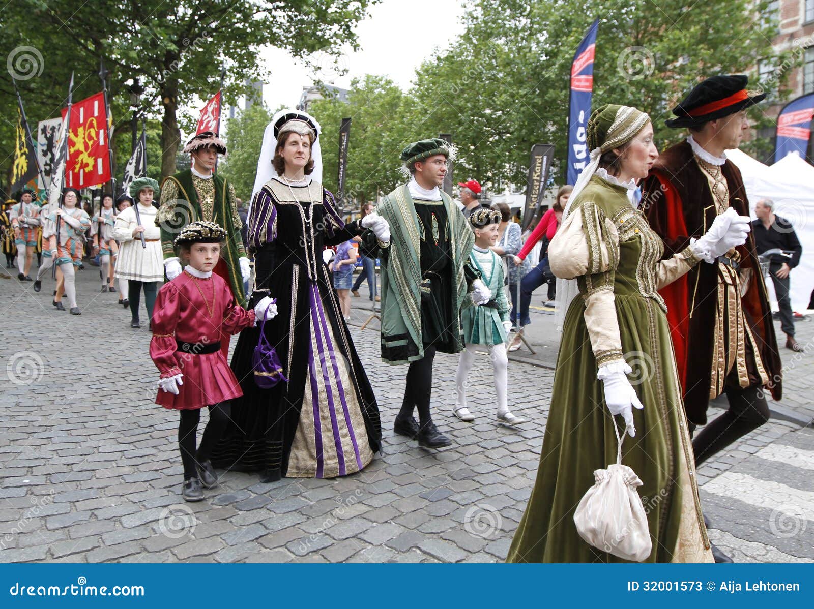 Medieval Pageant in Brussels Editorial Stock Photo - Image of ancient ...