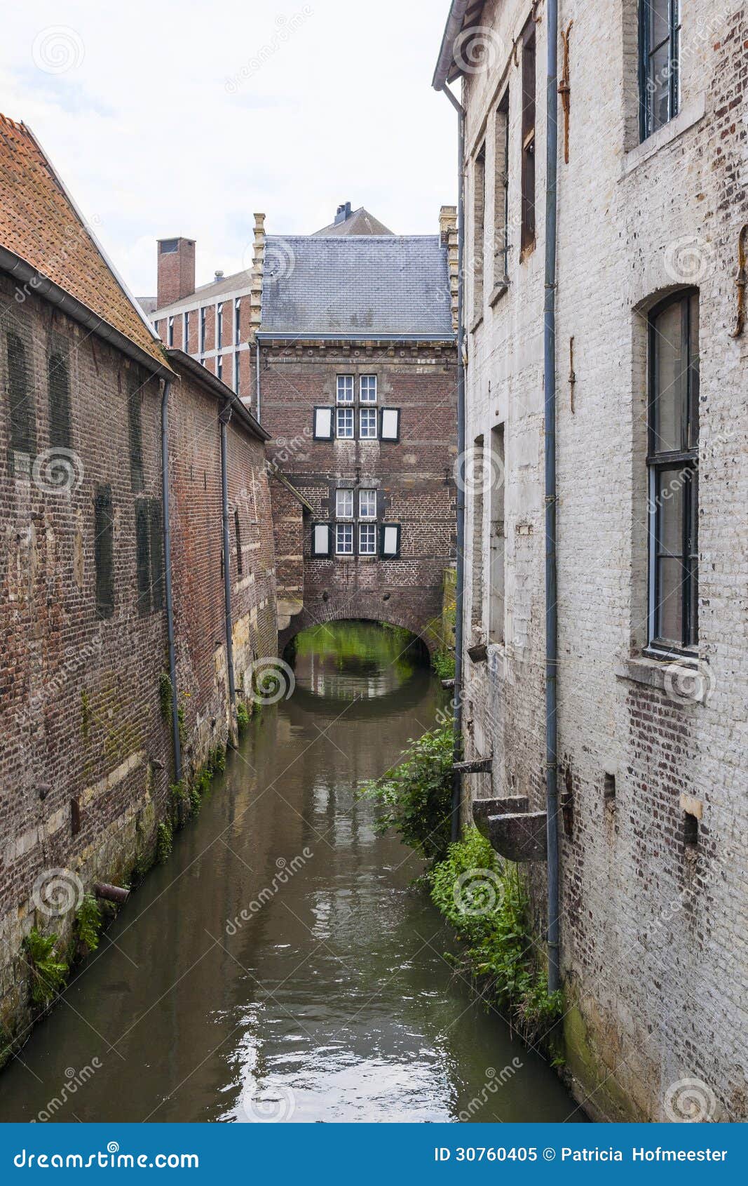 Medieval Part of Maastricht in the Netherlands Stock Image Image of