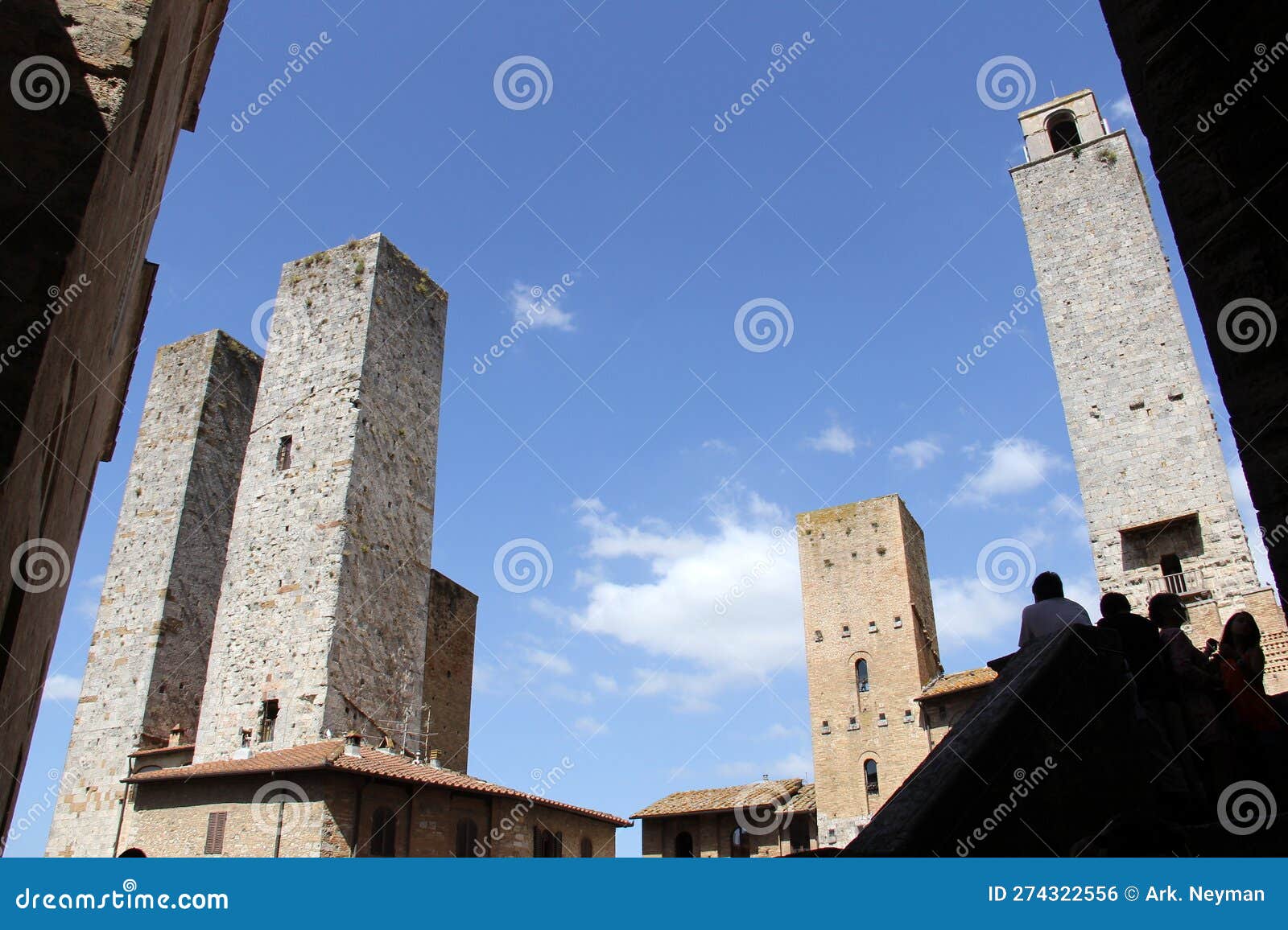 The Torri Salvucci Palazzo Del Podesta And Torre Grossa Piazza Del Duomo San Gimignano