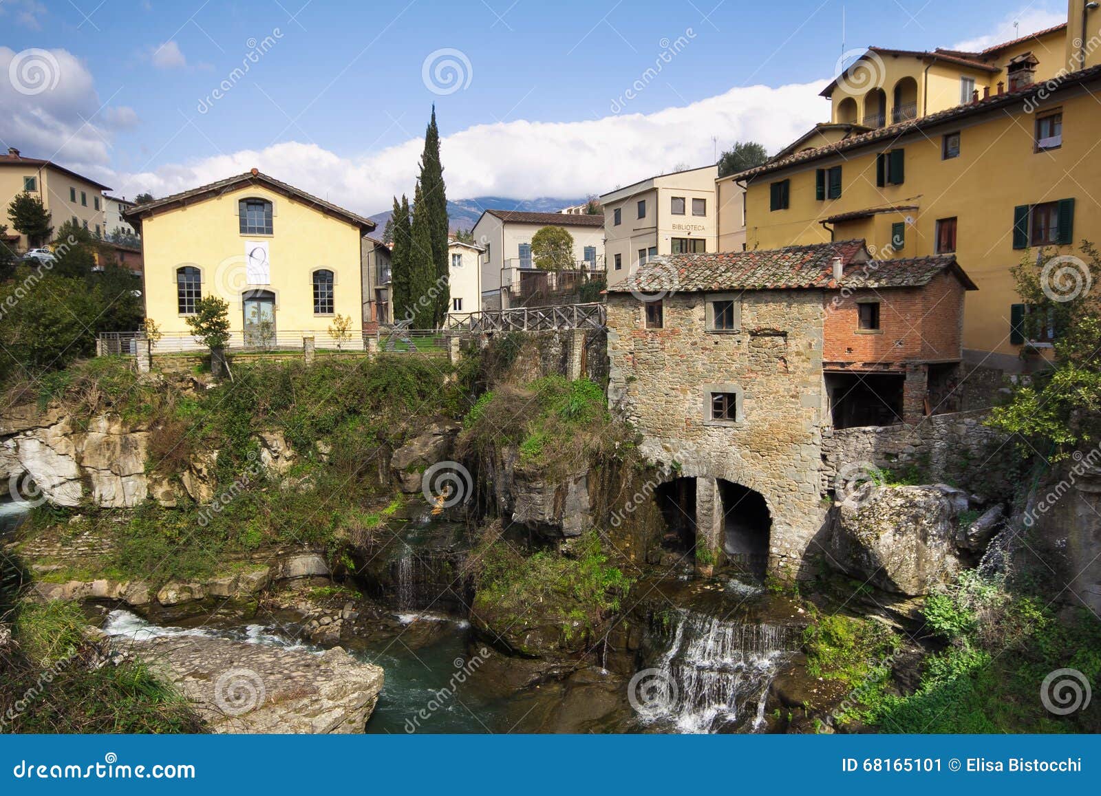 medieval town of loro ciuffenna