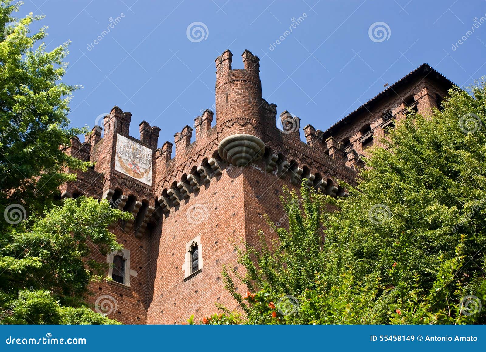 Medieval Village in Turin, Italy Stock Image Image of artisans